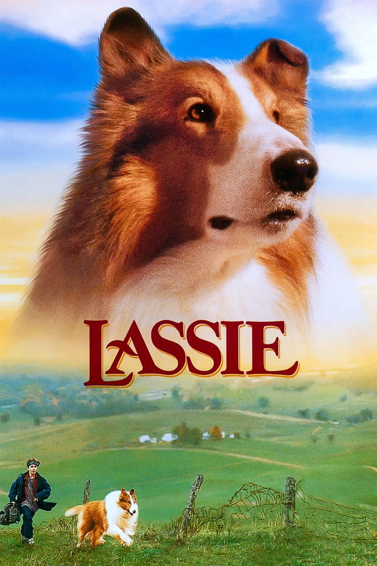 Plakat filmowy "Lassie"