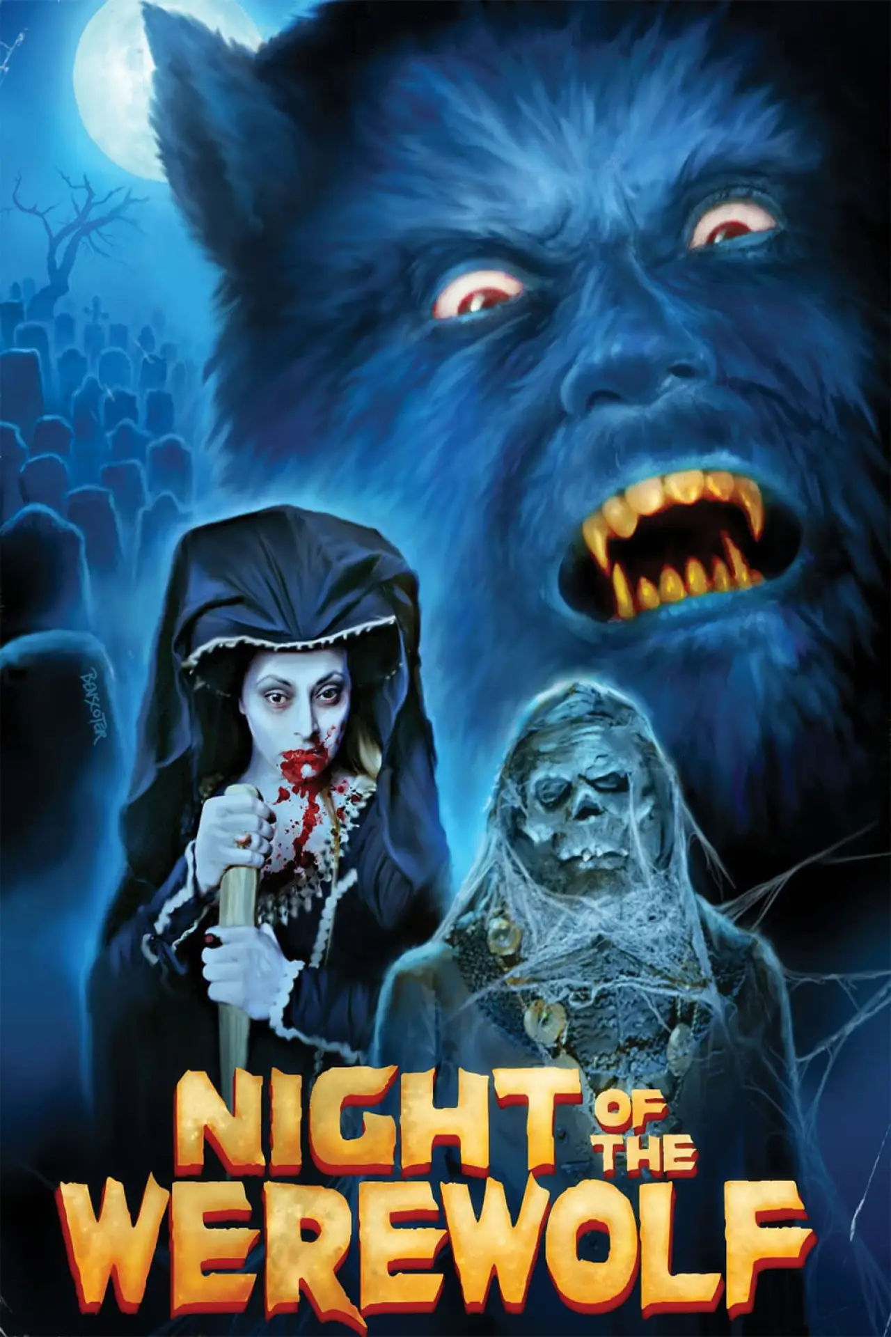 Plakat filmowy "El retorno del Hombre Lobo"