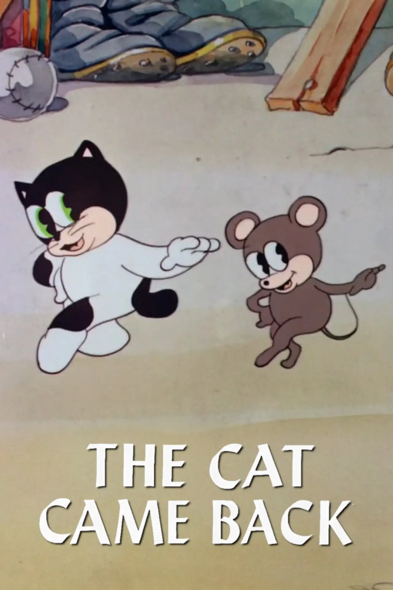 Plakat filmowy "The Cat Came Back"