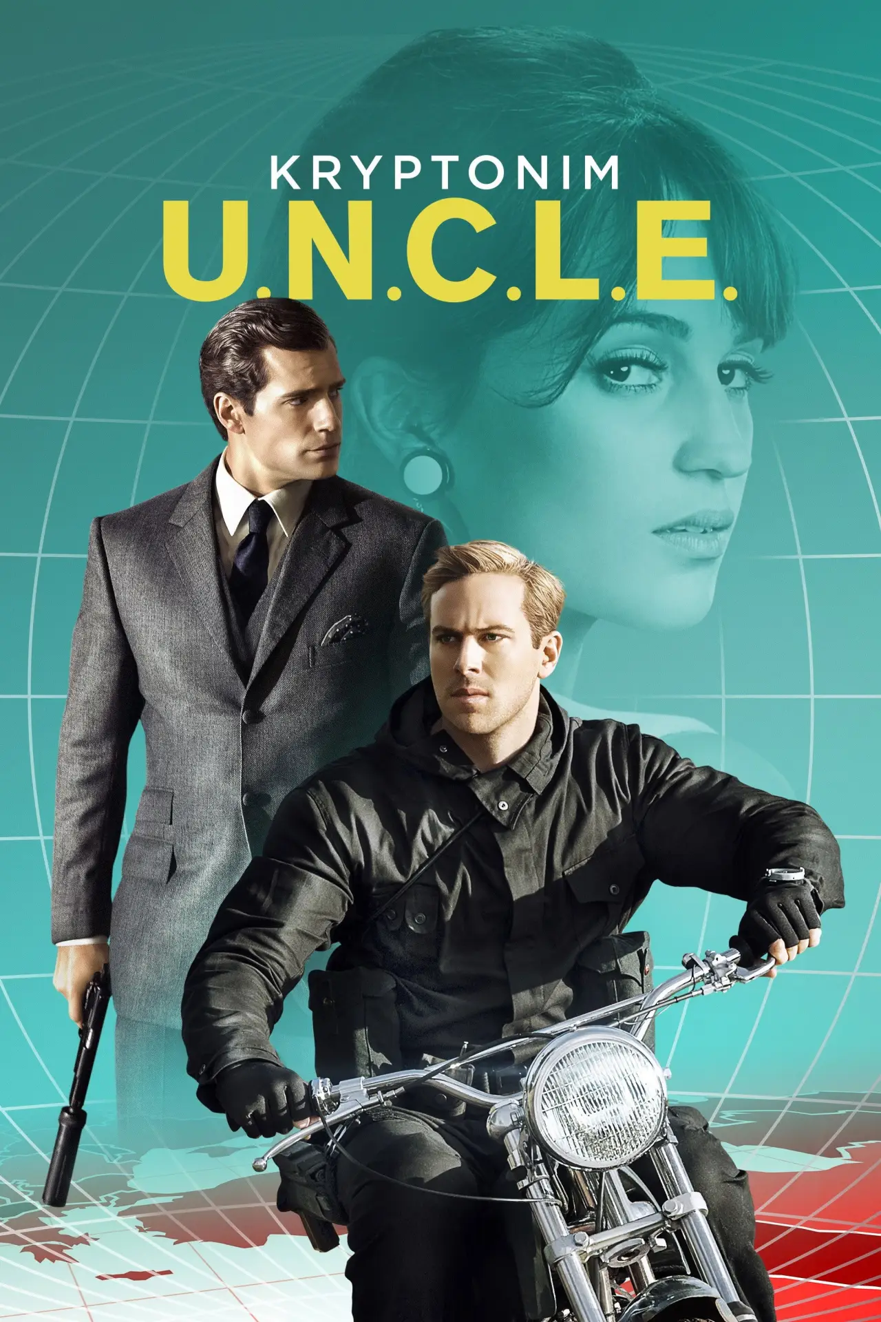 Plakat filmowy "Kryptonim U.N.C.L.E."
