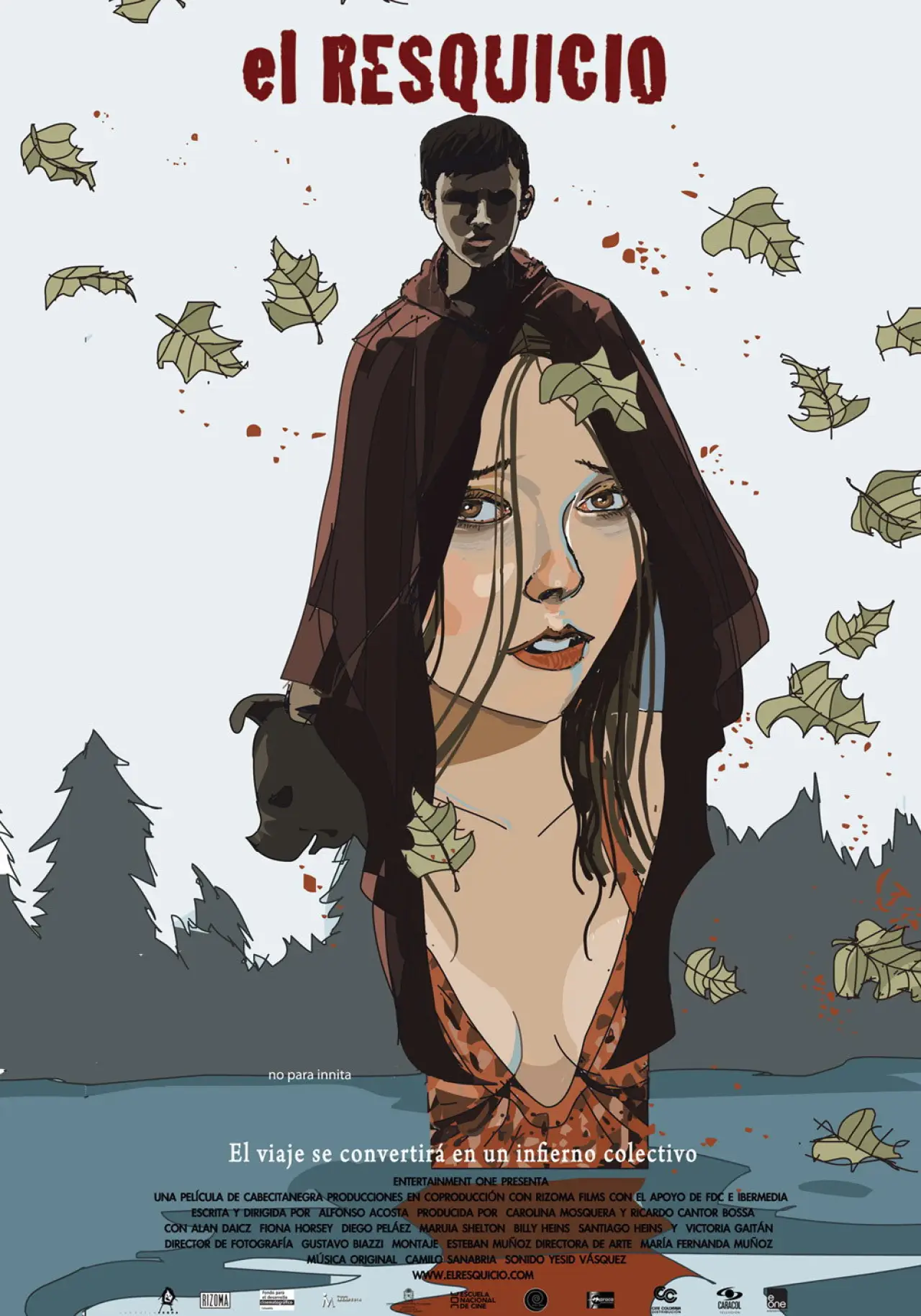 Plakat filmowy "El resquicio"