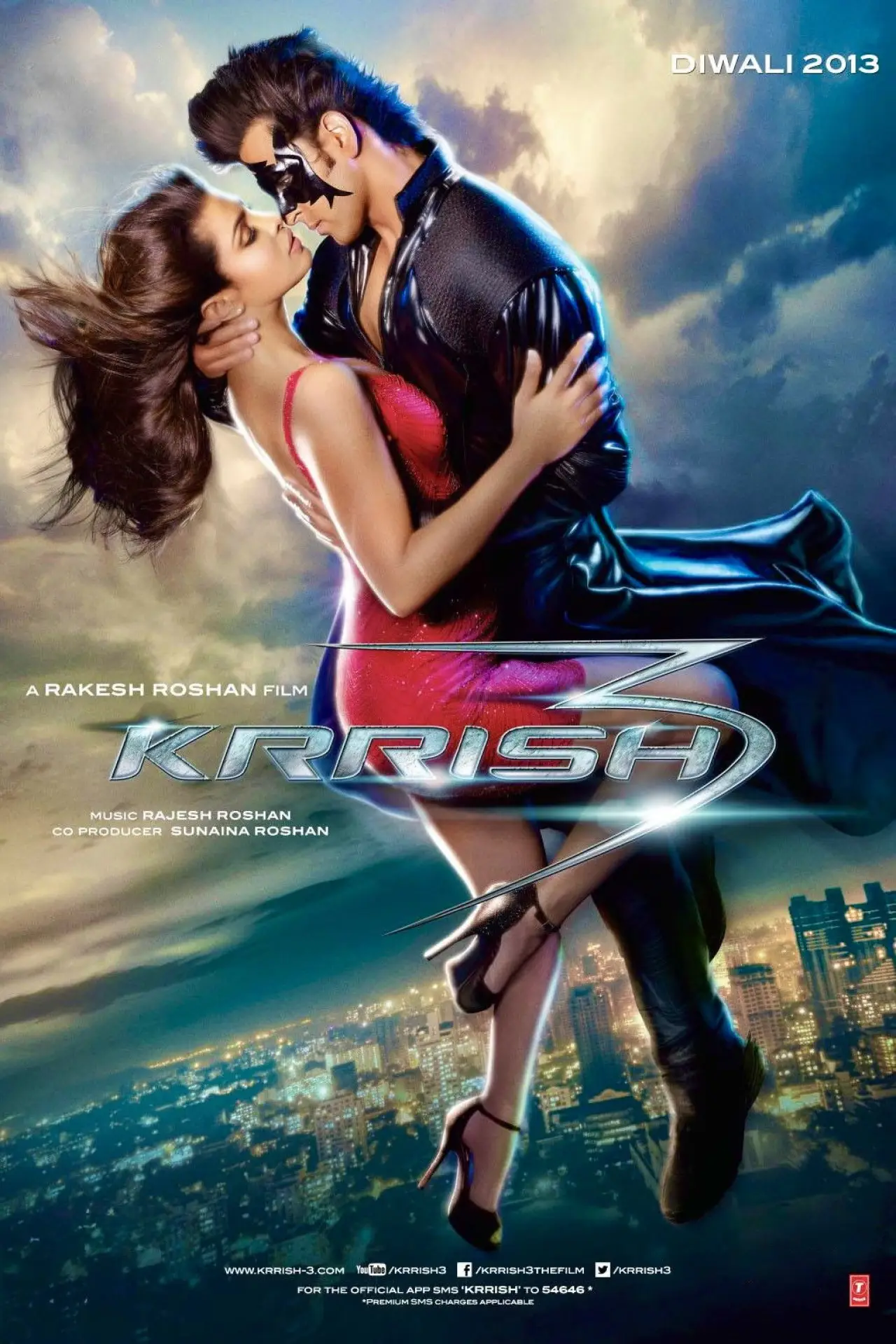 Plakat filmowy "कृष ३"
