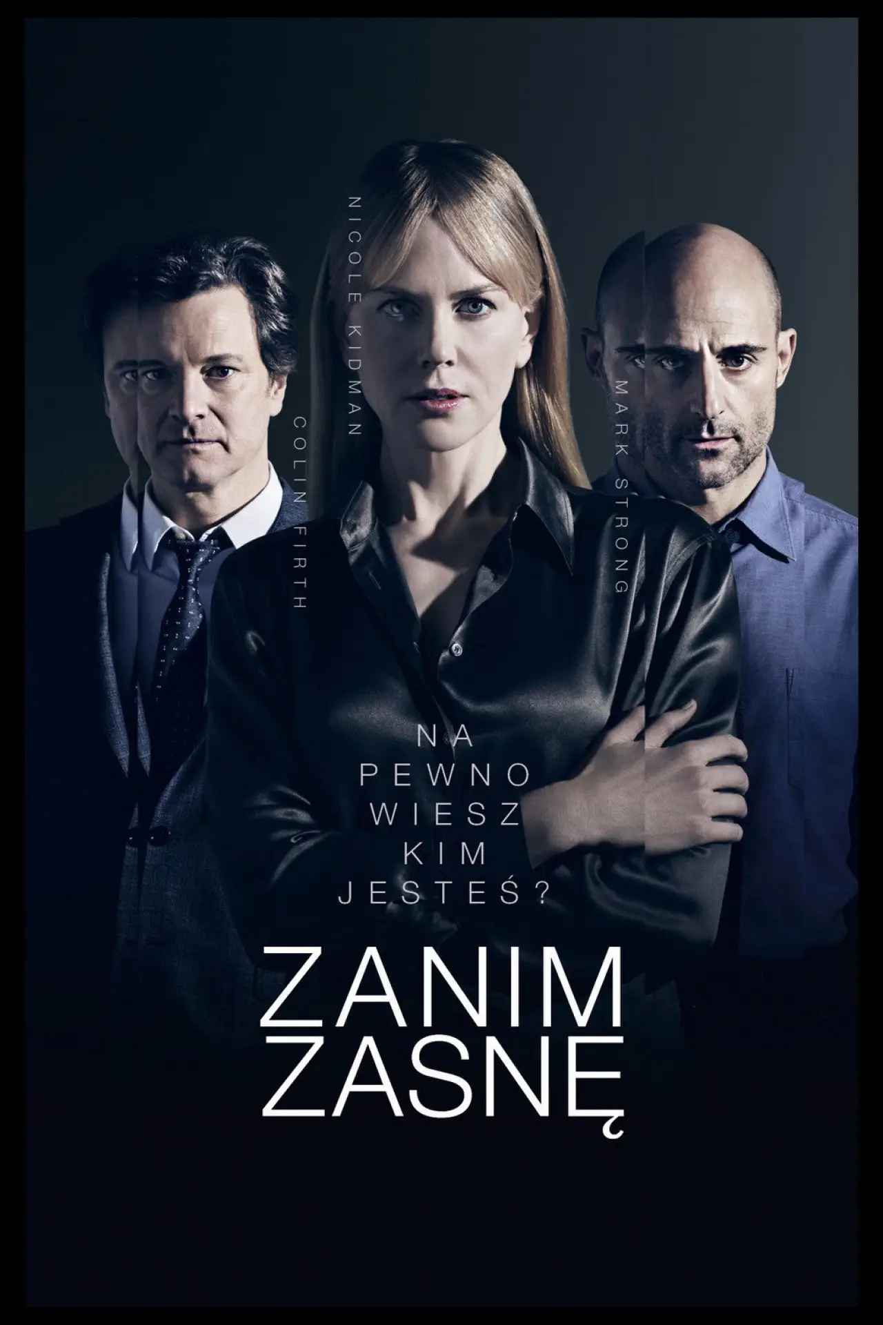 Plakat filmowy "Zanim zasnę"