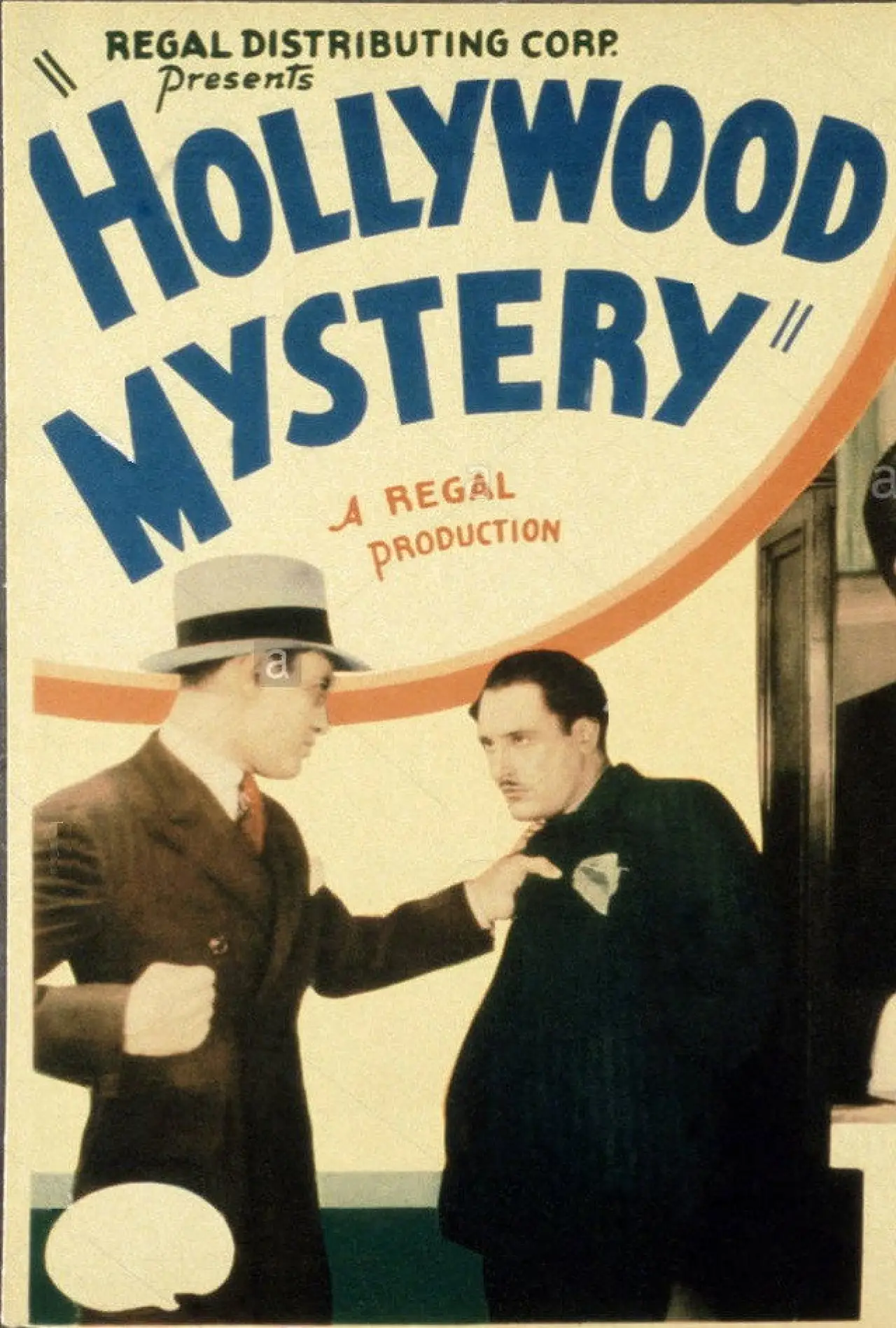 Plakat filmowy "Hollywood Mystery"