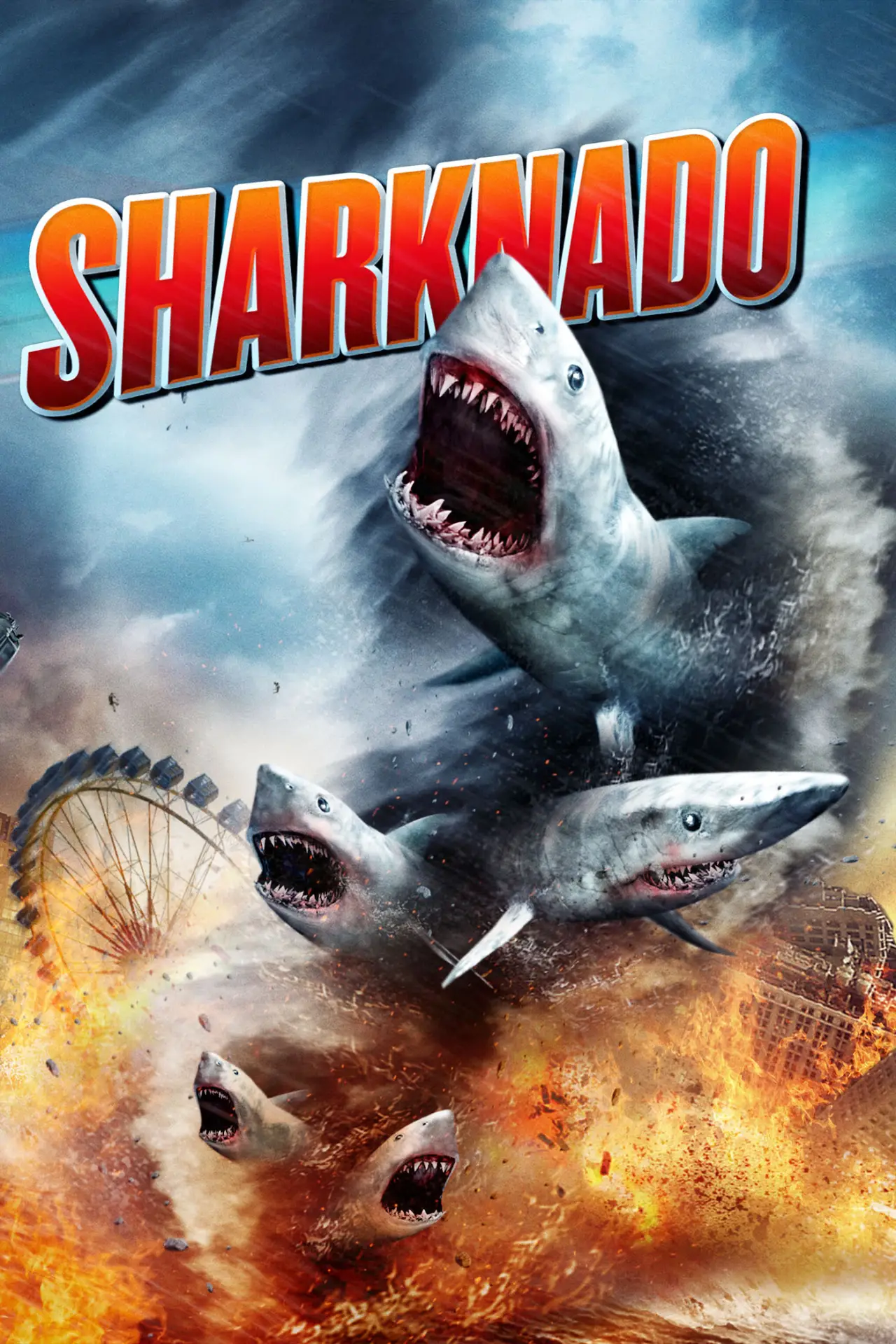 Plakat filmowy "Rekinado"