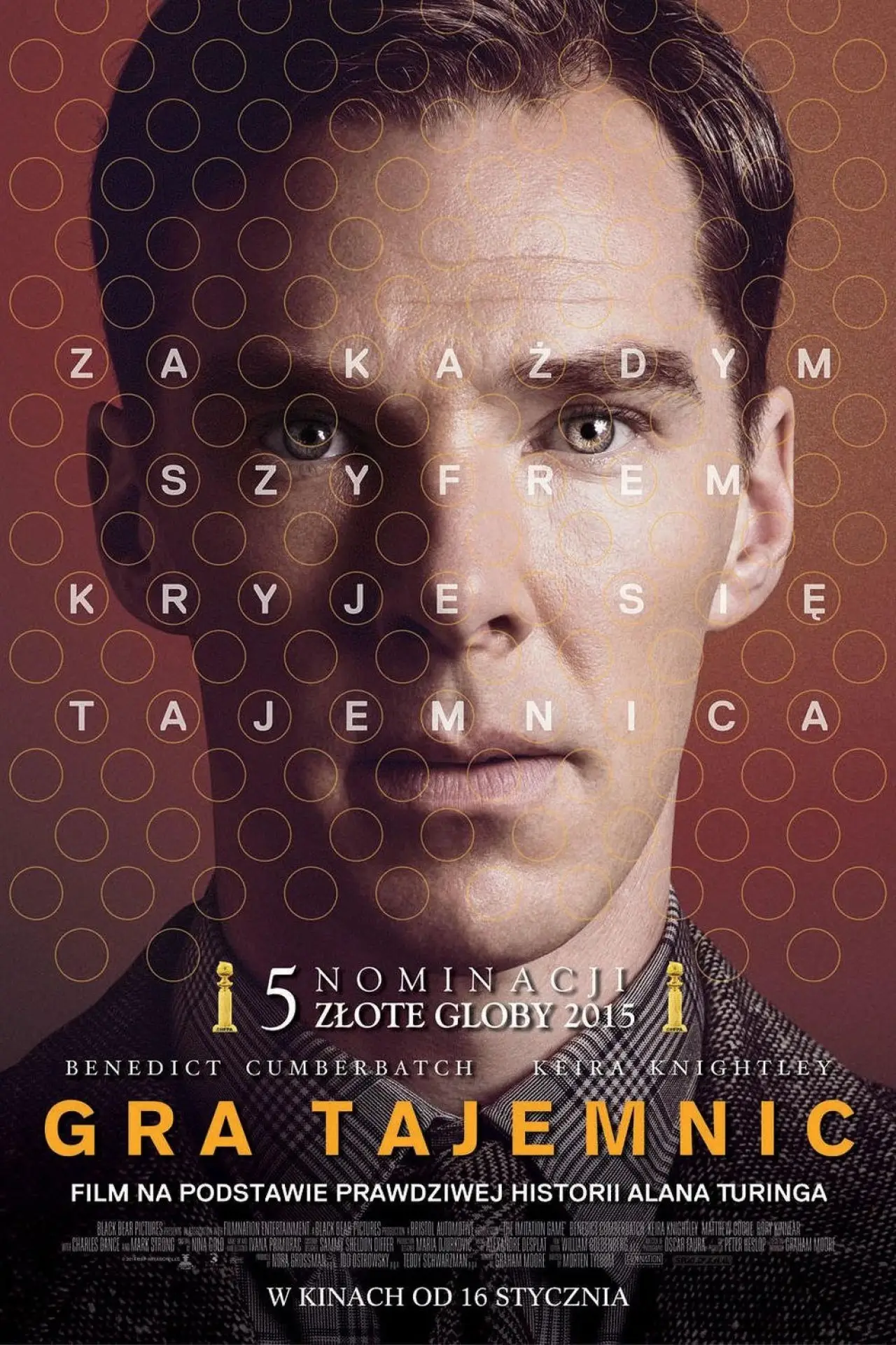 Plakat filmowy "Gra tajemnic"