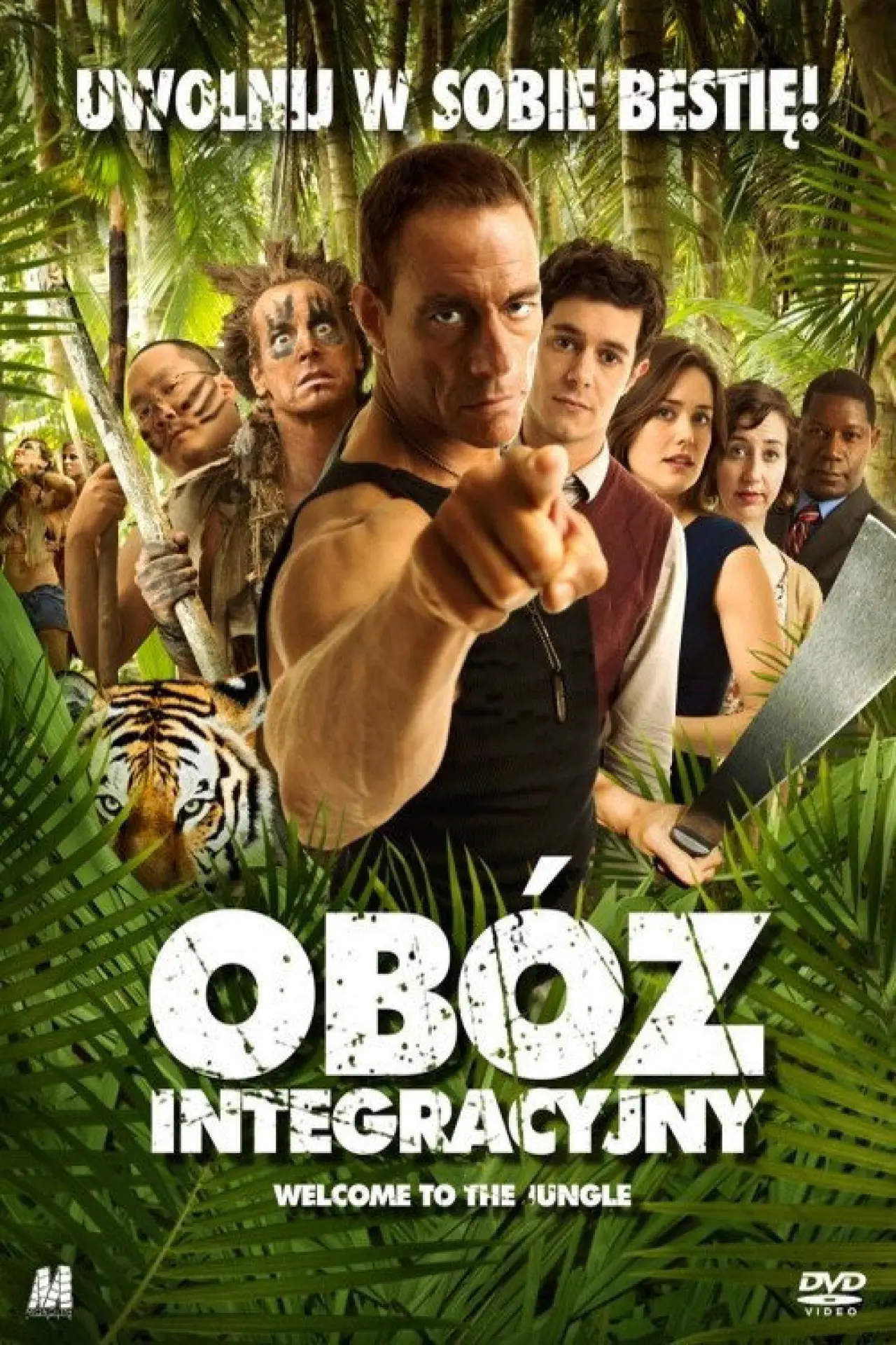 Plakat filmowy "Obóz Integracyjny"