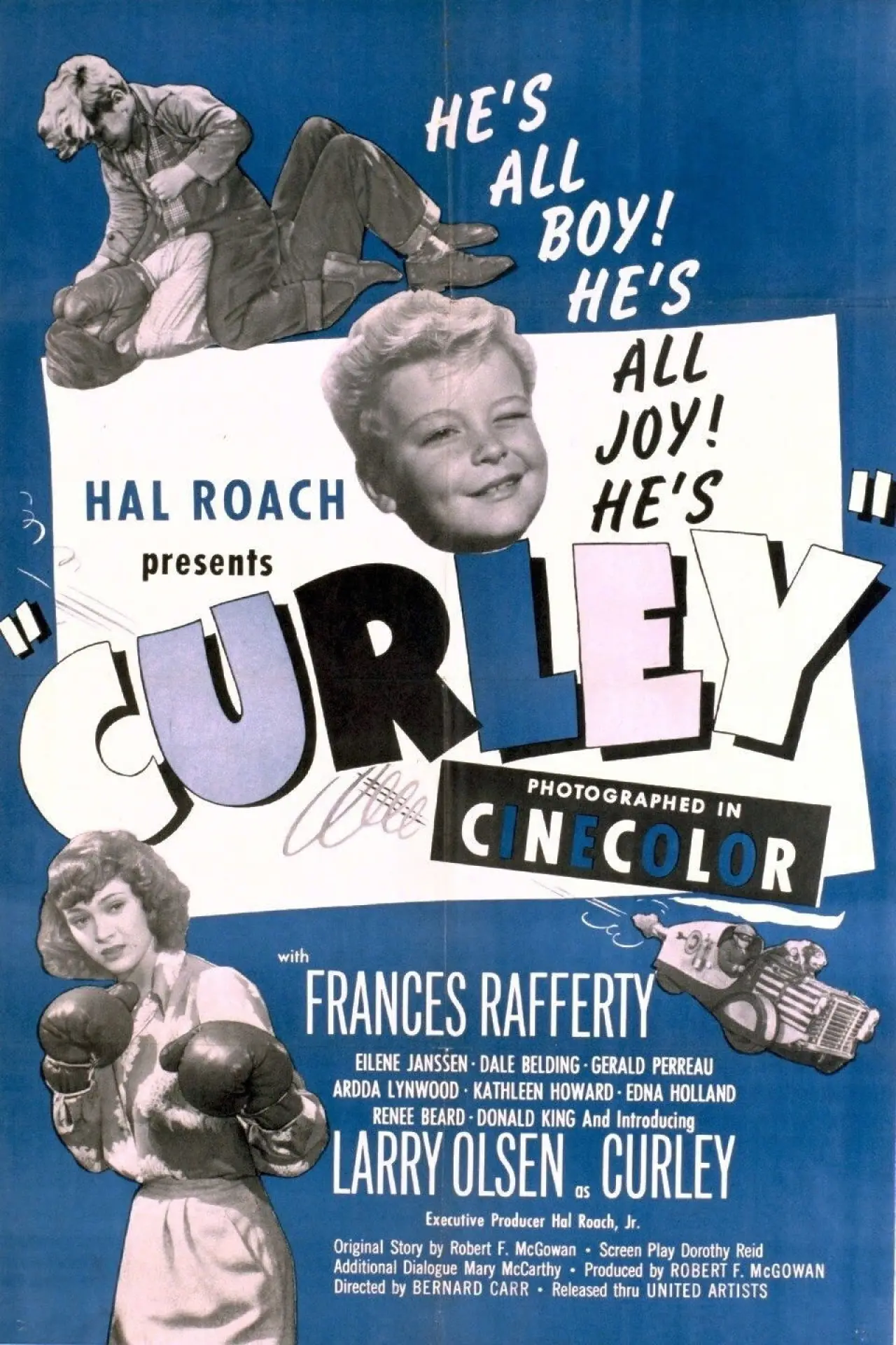 Plakat filmowy "Curley"