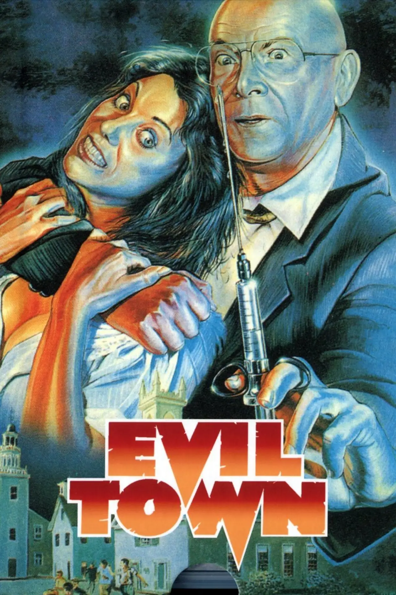 Plakat filmowy "Evil Town"