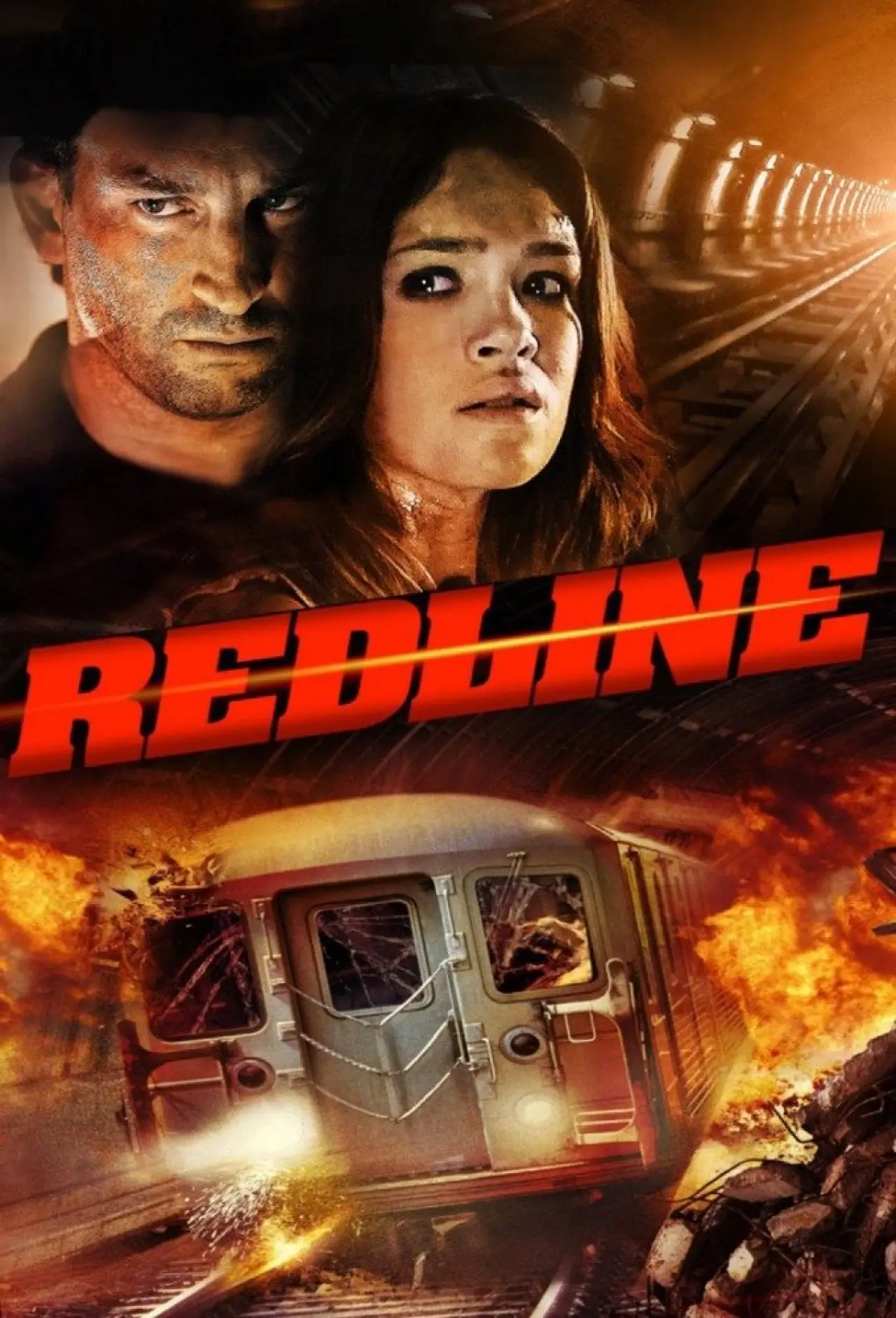 Plakat filmowy "Red Line"