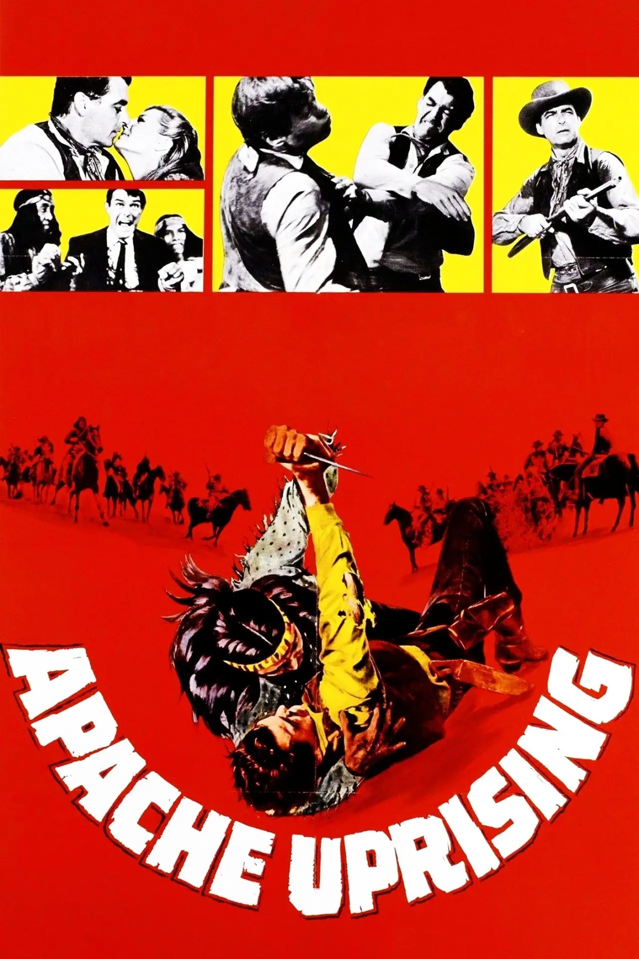 Plakat filmowy "Apache Uprising"