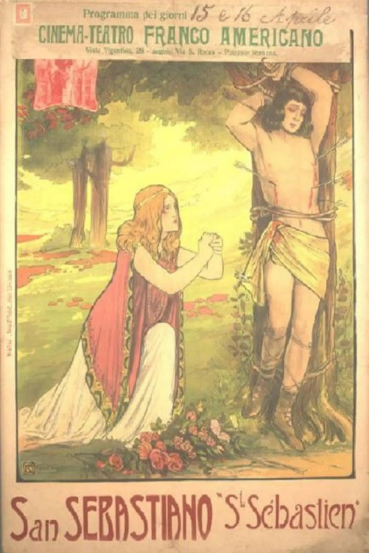 Plakat filmowy "San Sebastiano"