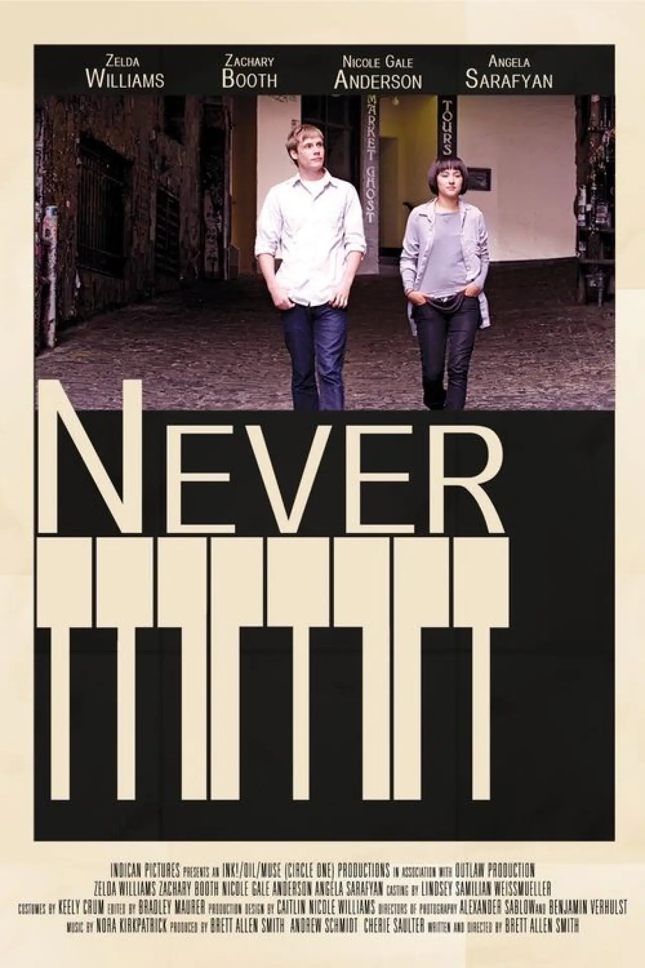Plakat filmowy "Never"