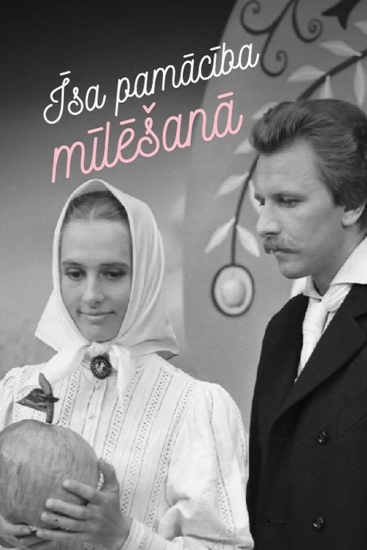 Plakat filmowy "Īsa pamācība mīlēšanā"