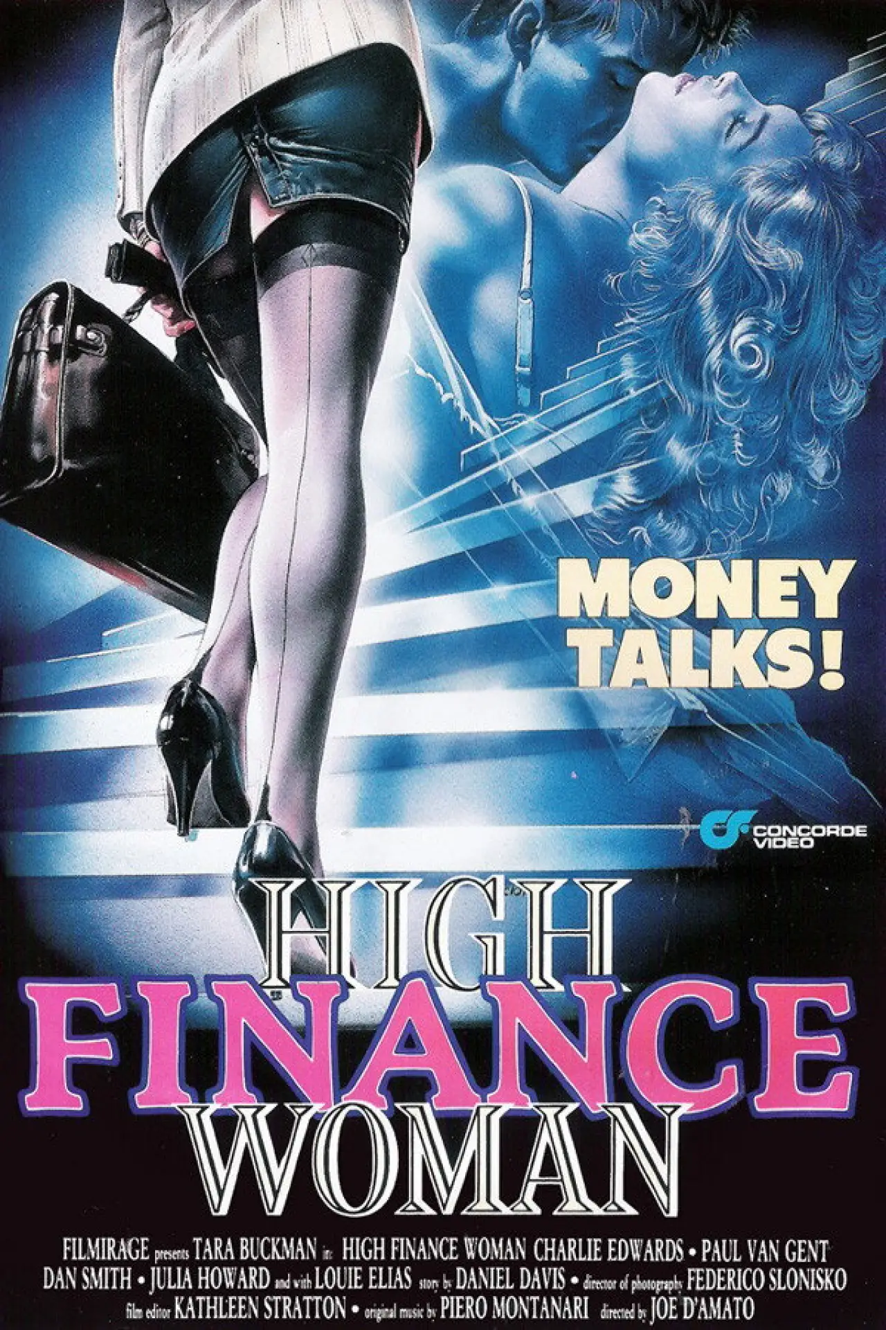 Plakat filmowy "La signora di Wall Street"
