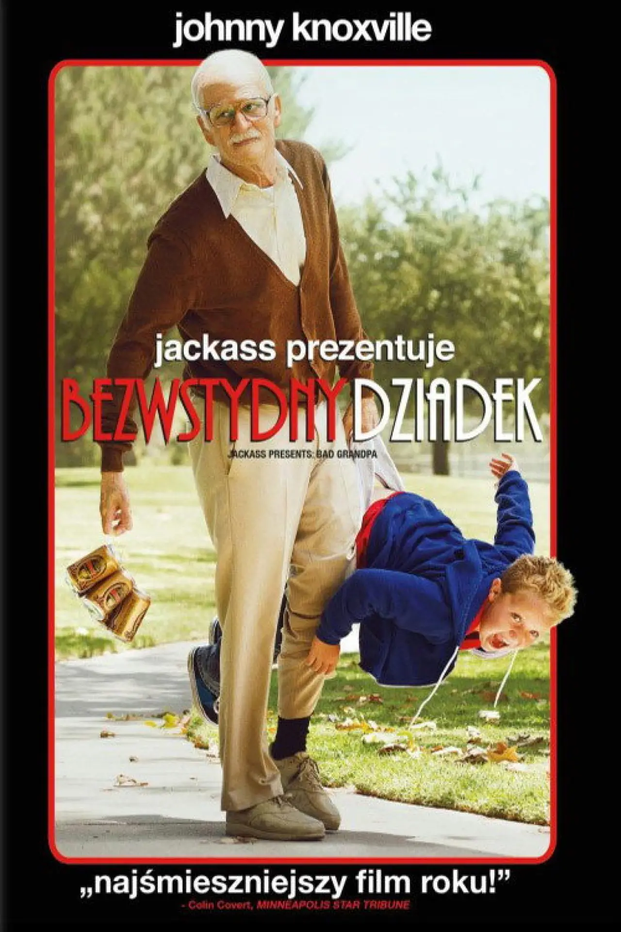 Plakat filmowy "Jackass: Bezwstydny dziadek"
