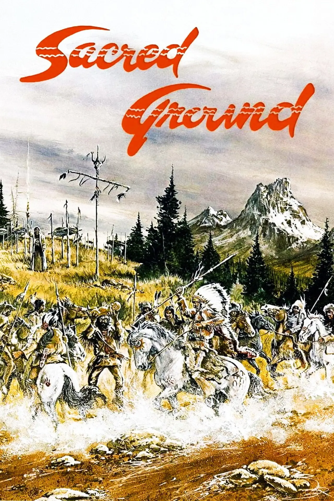 Plakat filmowy "Sacred Ground"