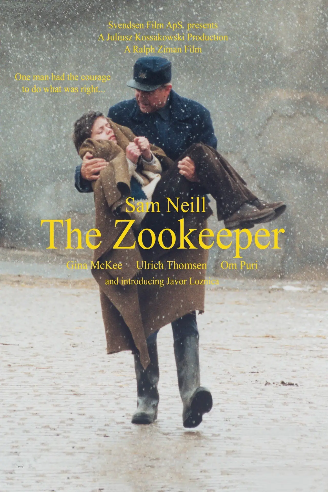 Plakat filmowy "The Zookeeper"