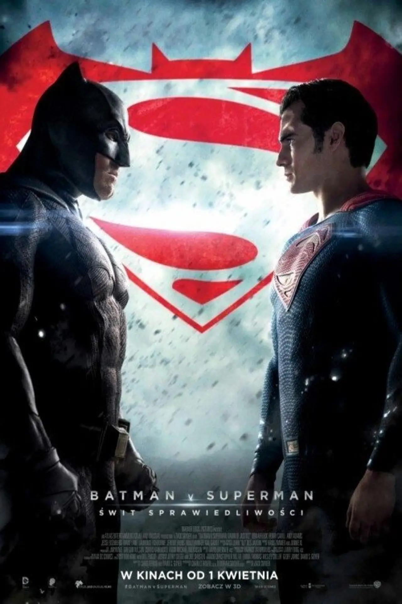 Plakat filmowy "Batman v Superman: Świt sprawiedliwości"