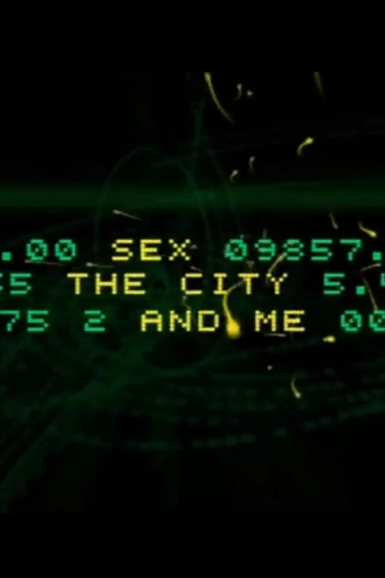 Plakat filmowy "Sex, the City and Me"