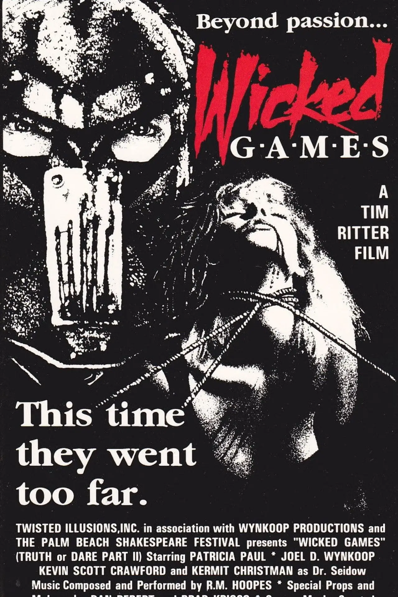 Plakat filmowy "Wicked Games"