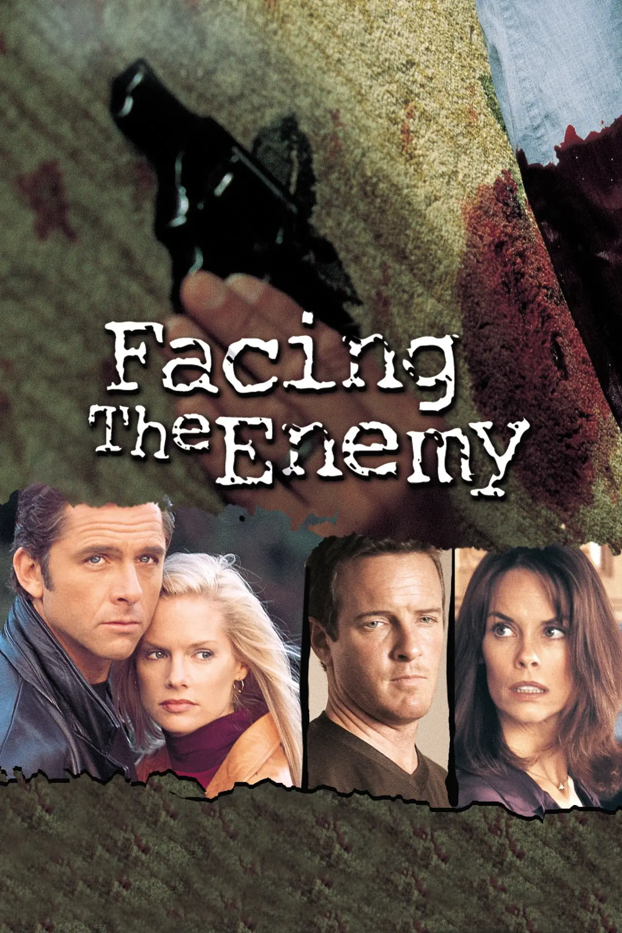 Plakat filmowy "Patrząc w oczy"