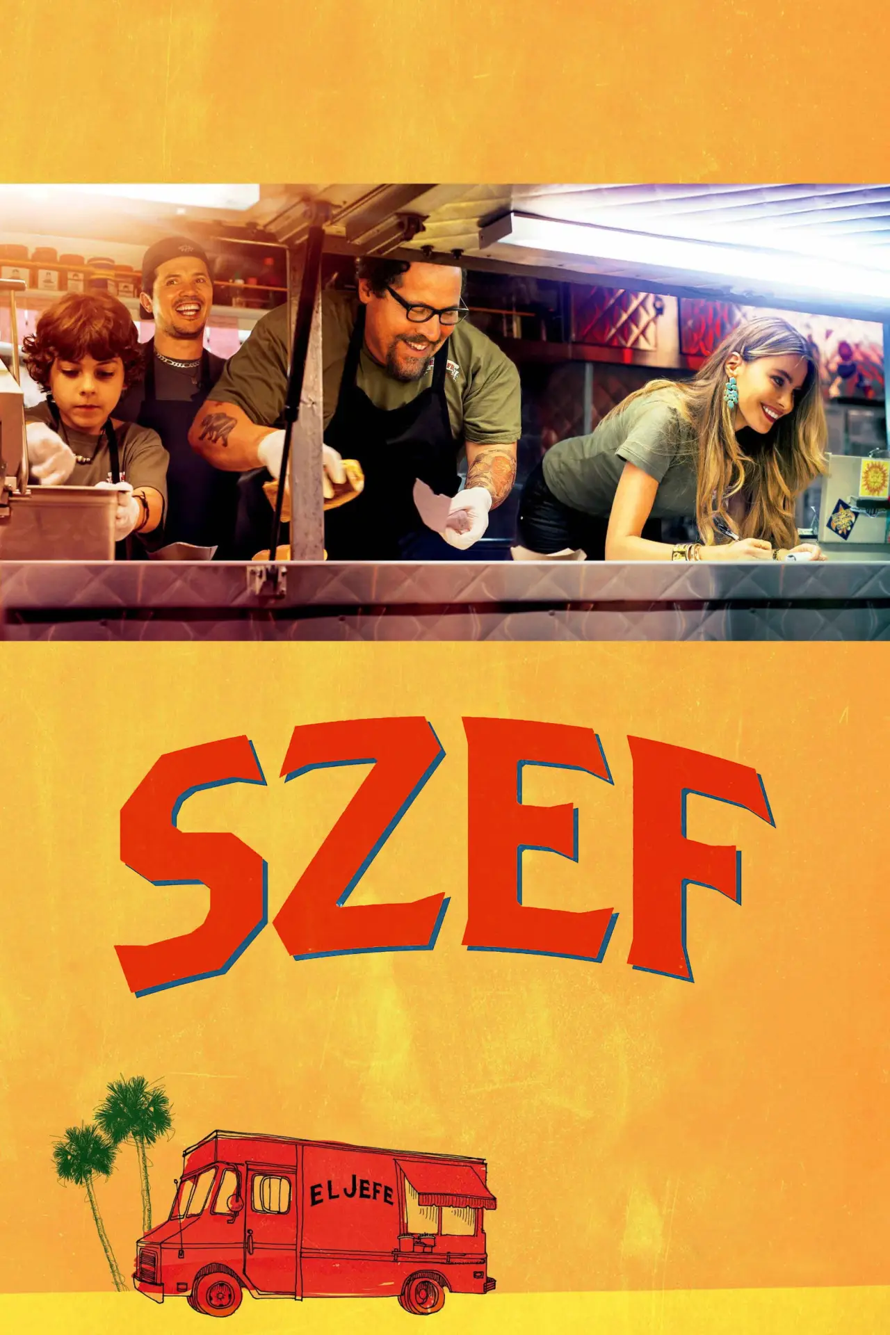 Plakat filmowy "Szef"