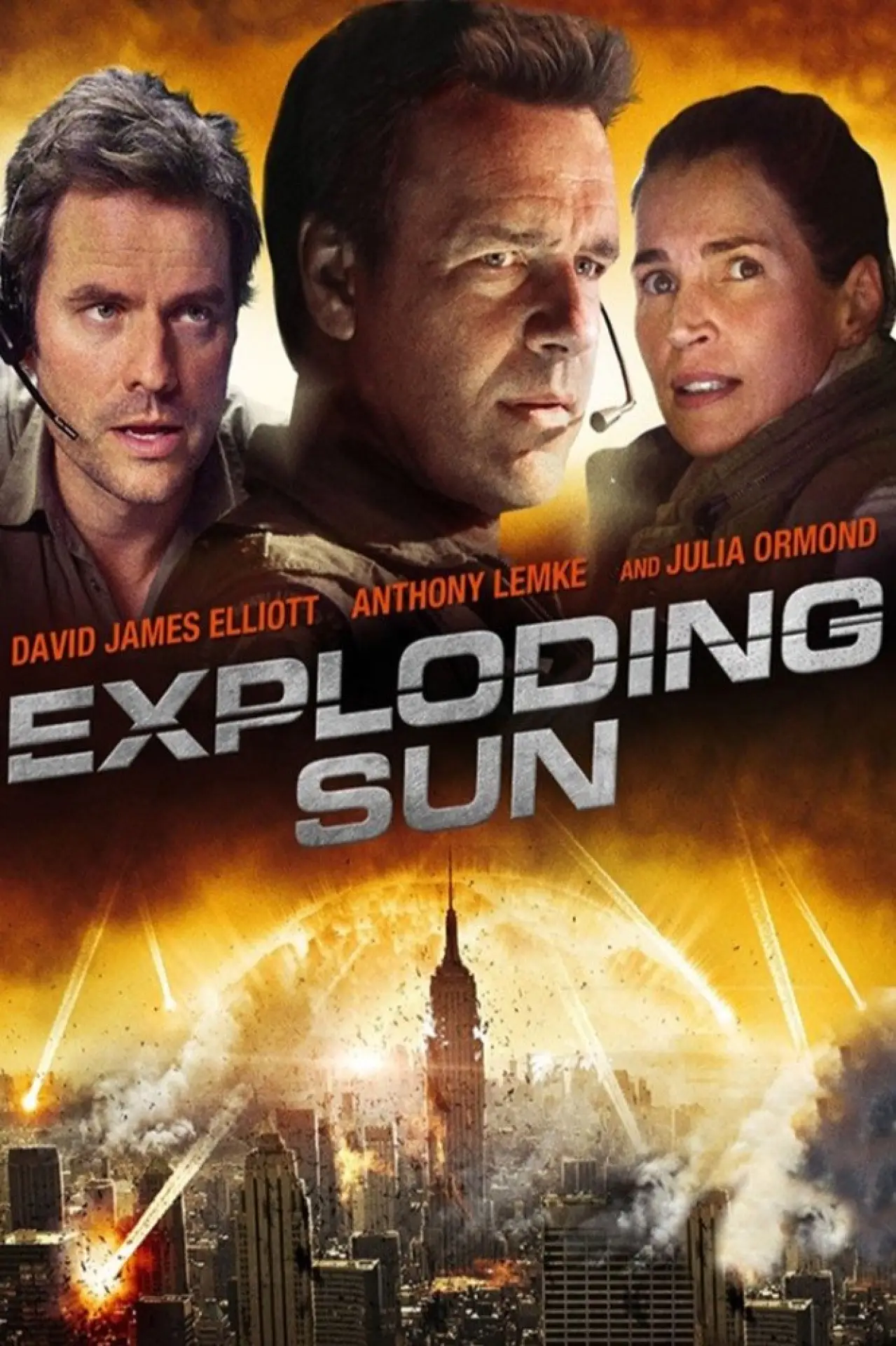 Plakat filmowy "Eksplozja słońca"