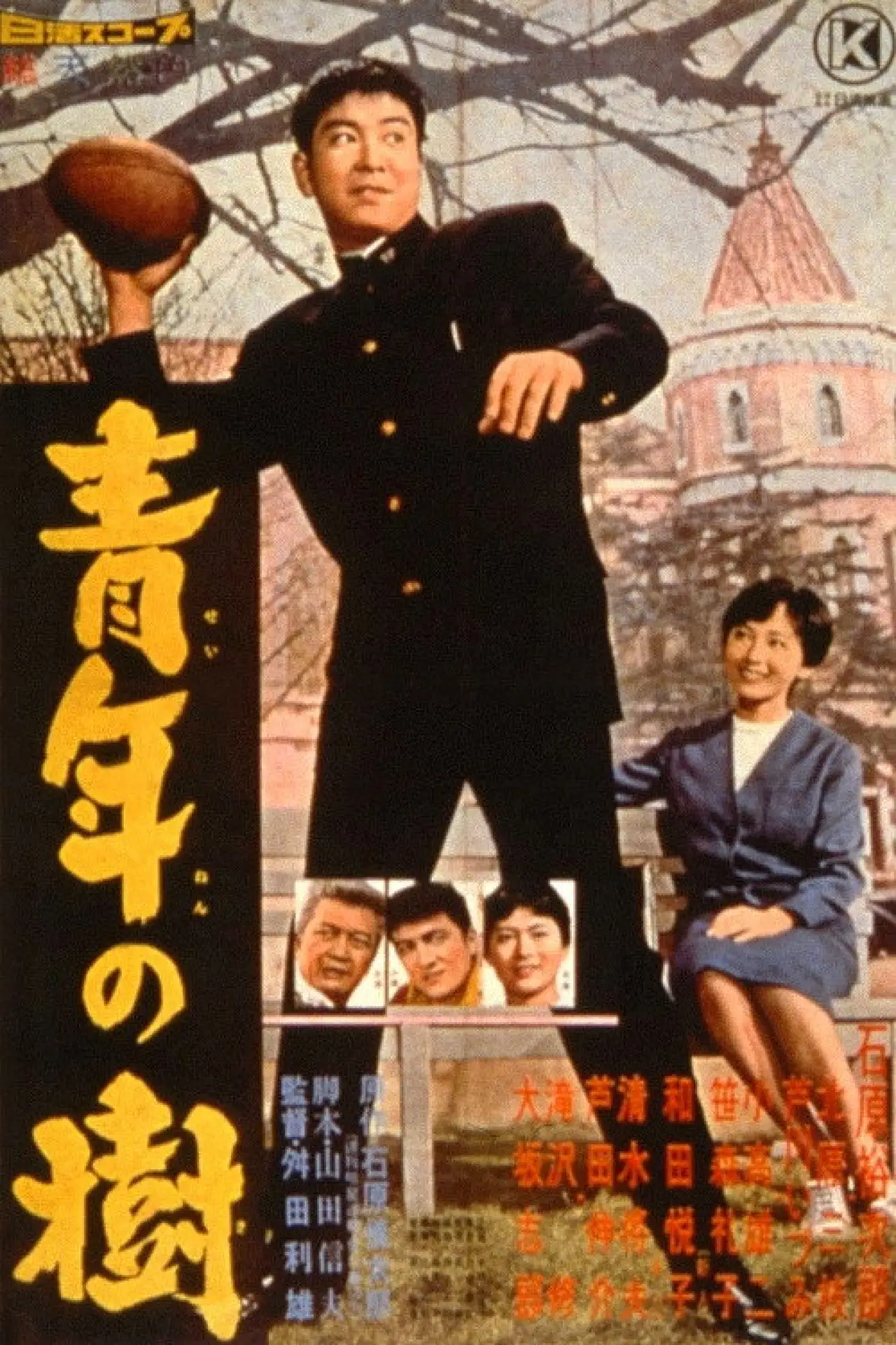 Plakat filmowy "青年の樹"