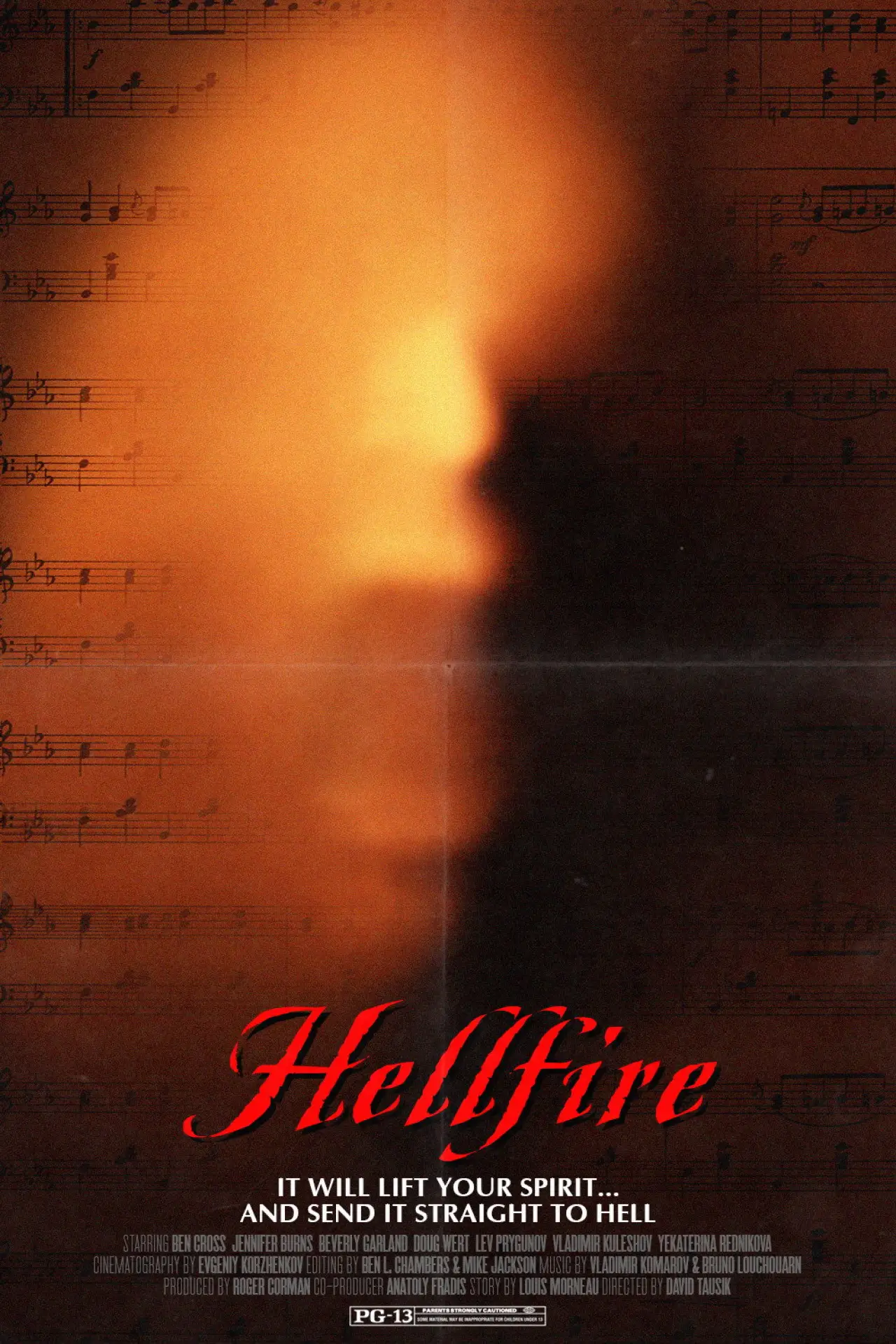 Plakat filmowy "Hellfire"