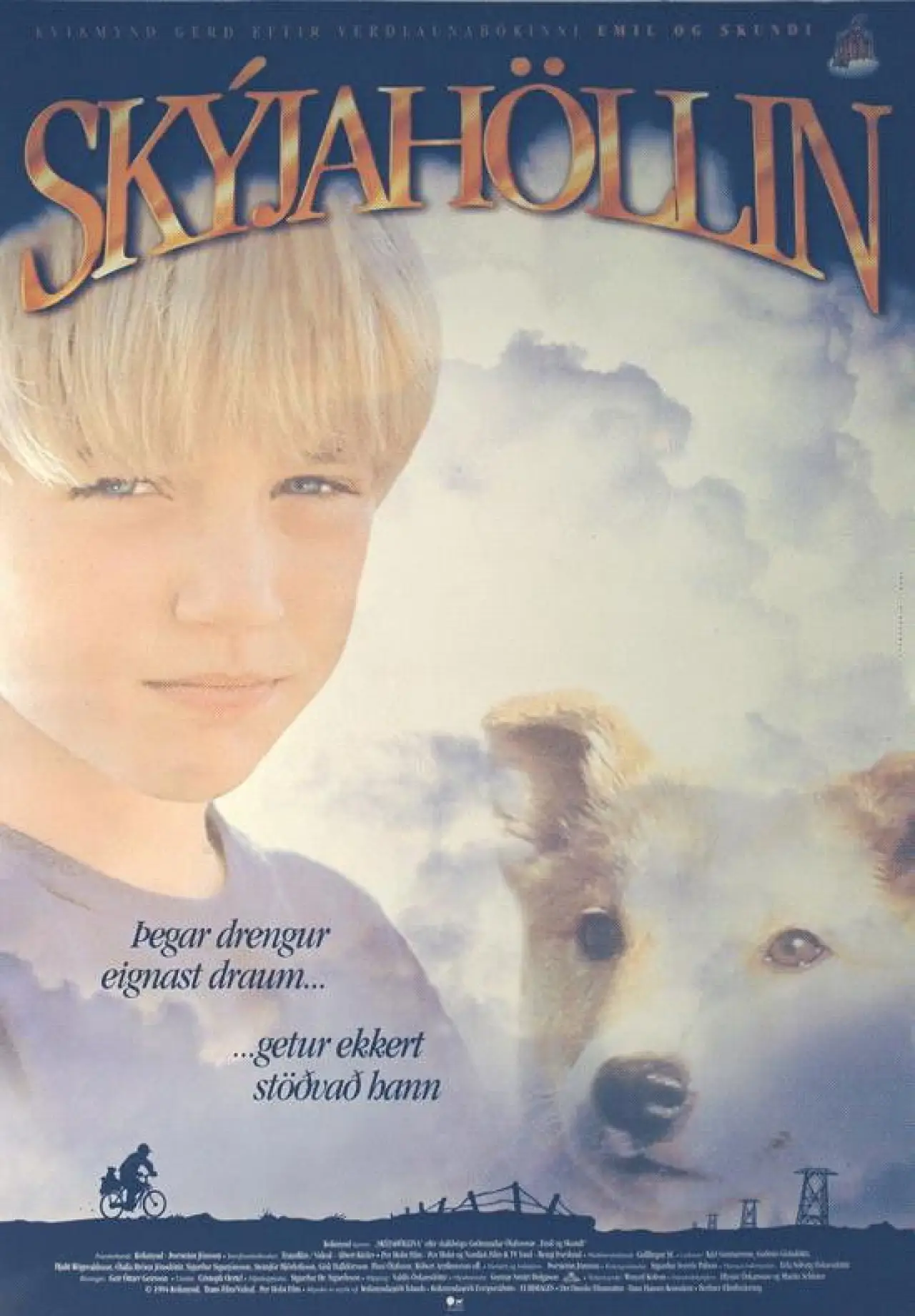 Plakat filmowy "Skýjahöllin"