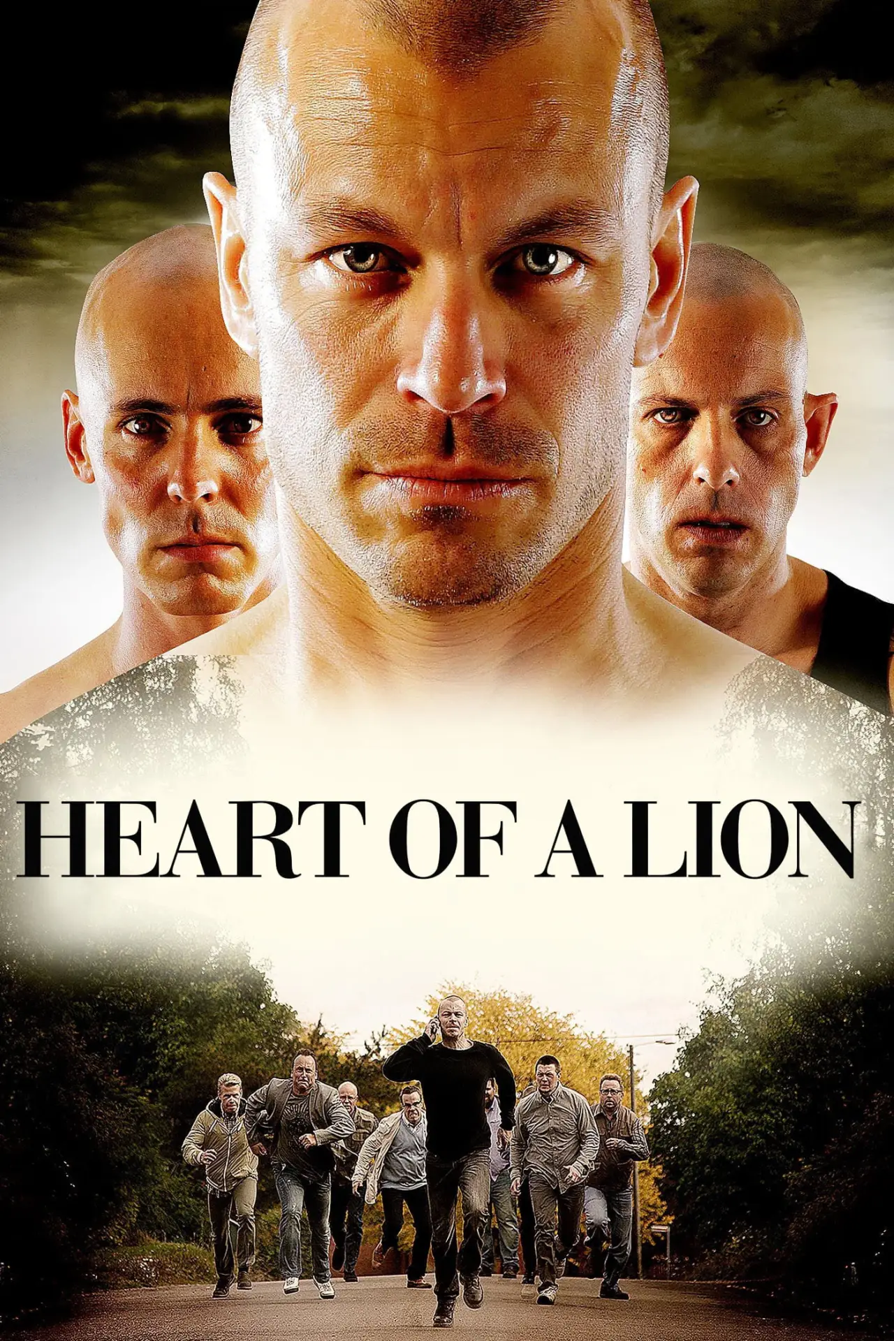 Plakat filmowy "Serce lwa"