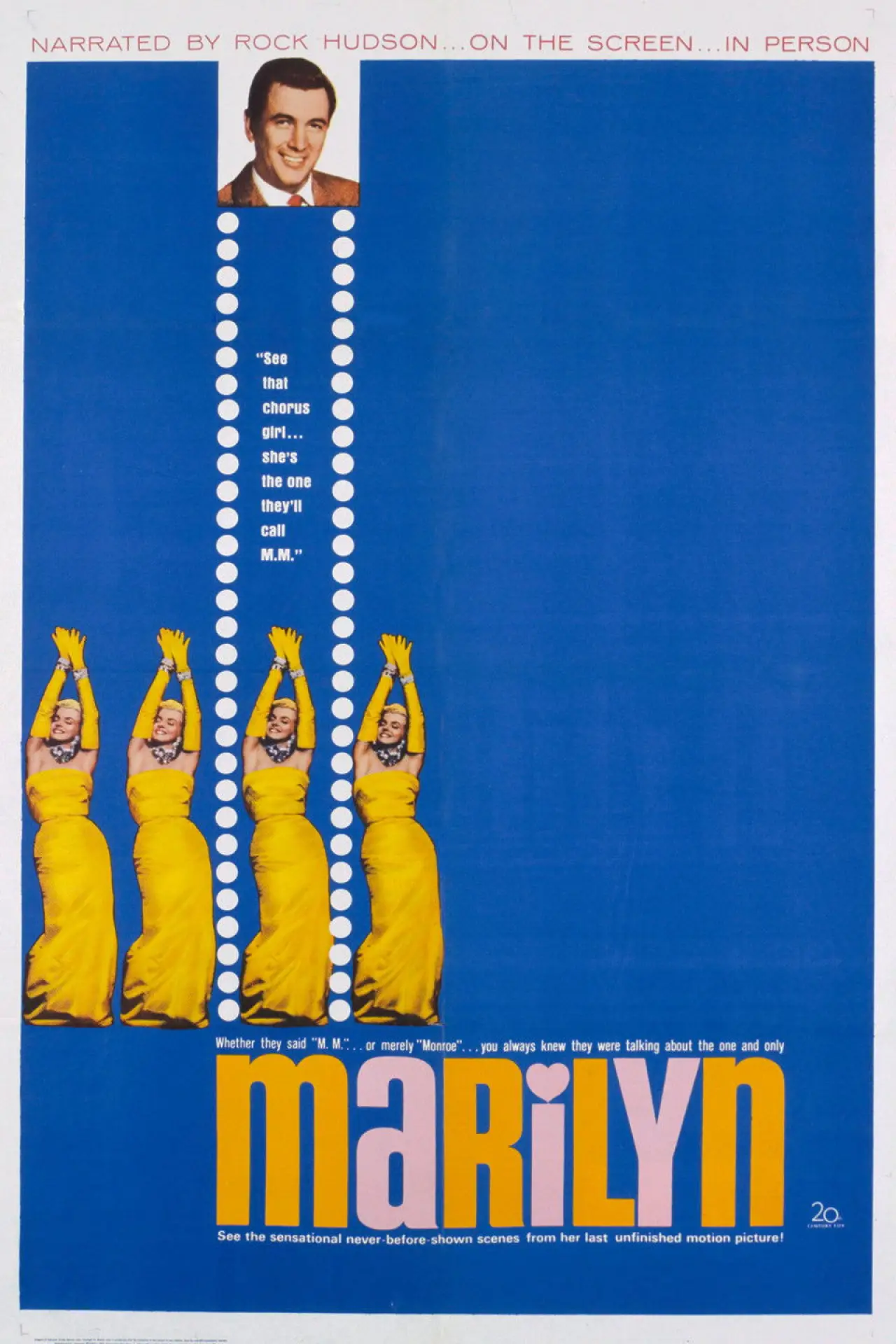 Plakat filmowy "Marilyn"