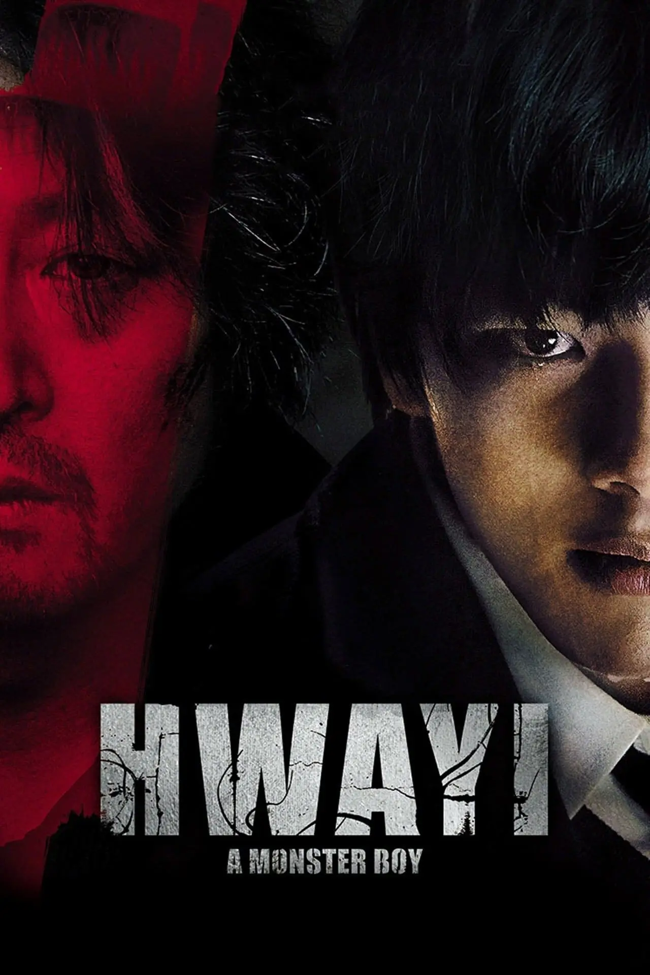 Plakat filmowy "Hwayi: A Monster Boy"