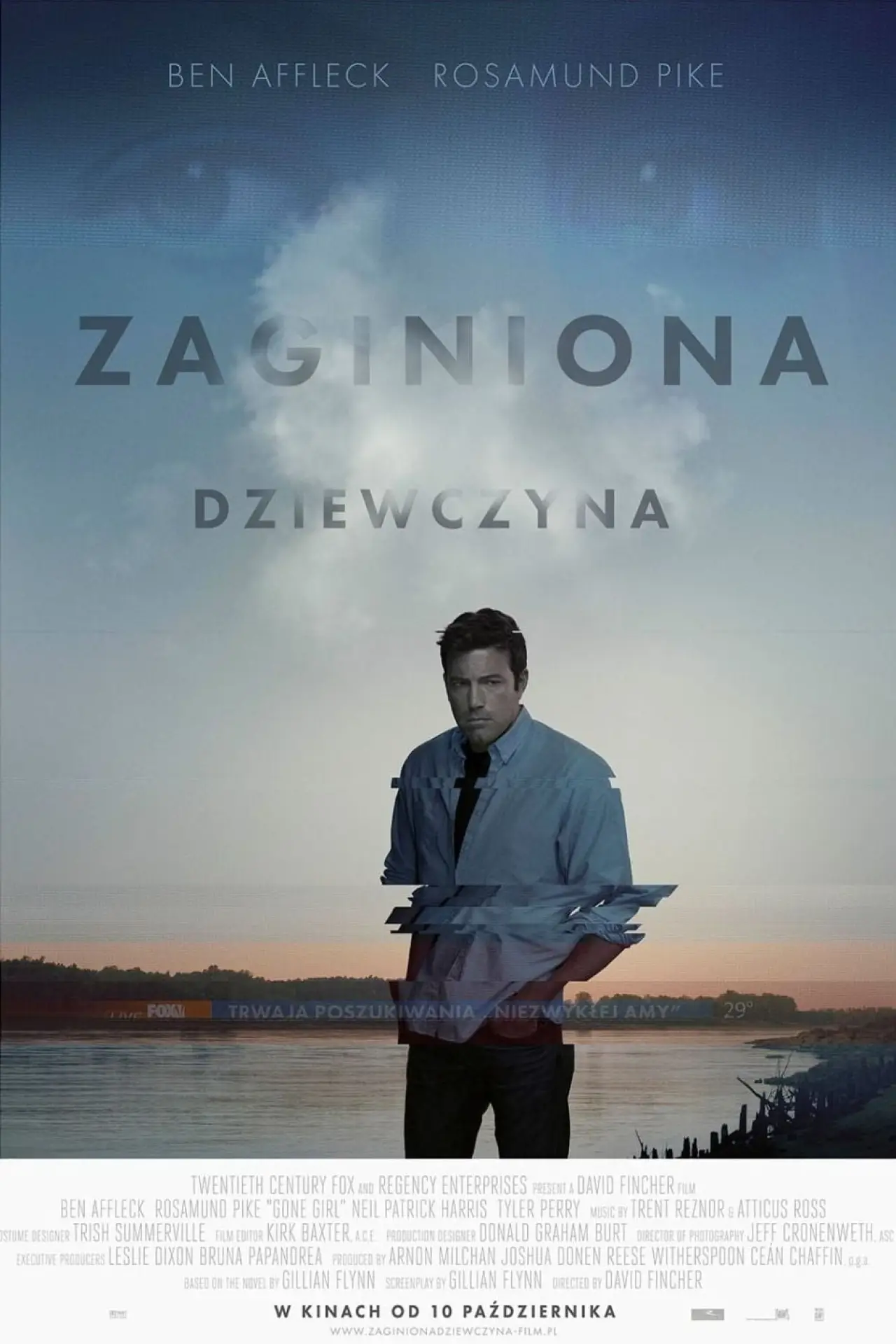 Plakat filmowy "Zaginiona dziewczyna"
