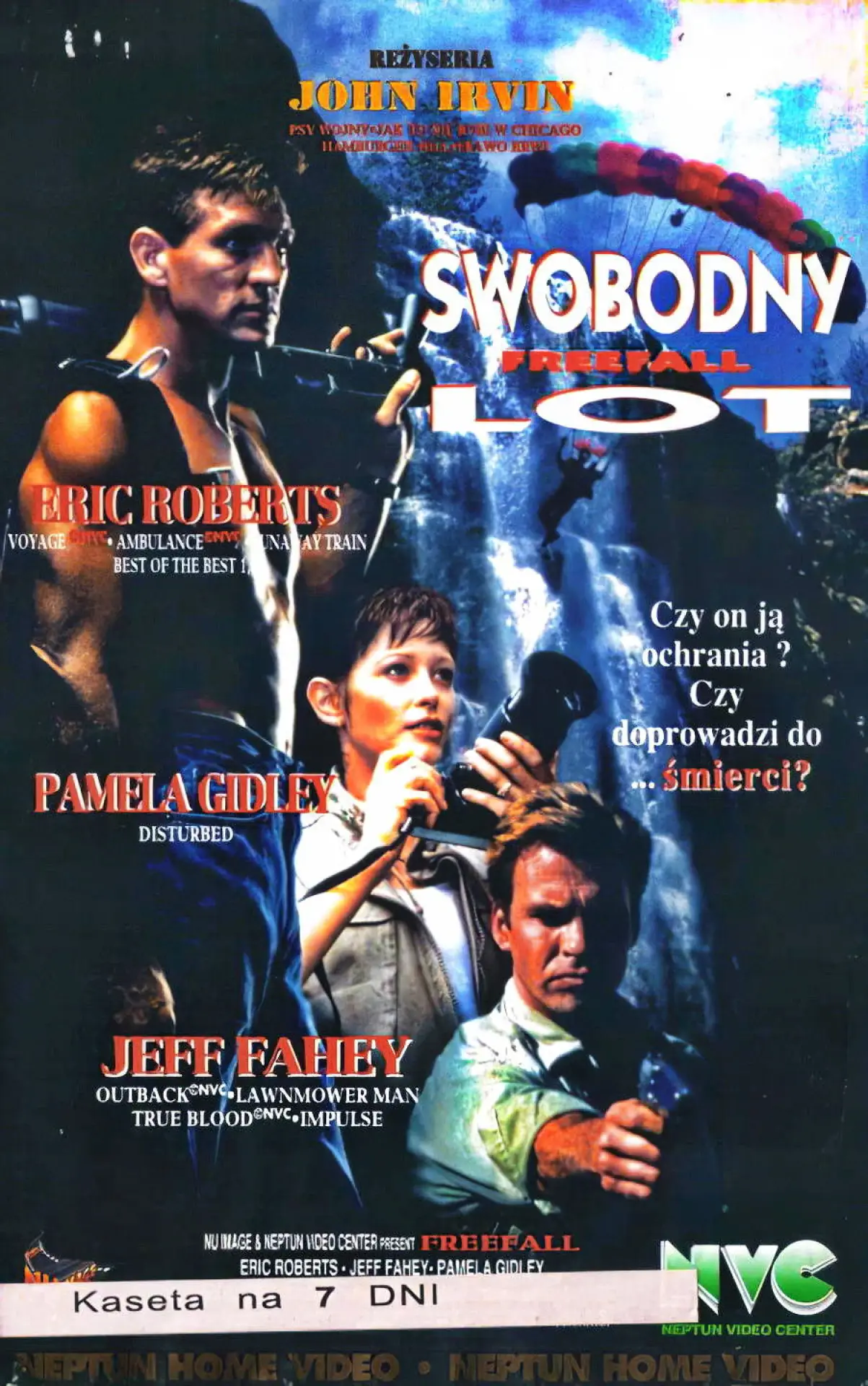 Plakat filmowy "Swobodny lot"