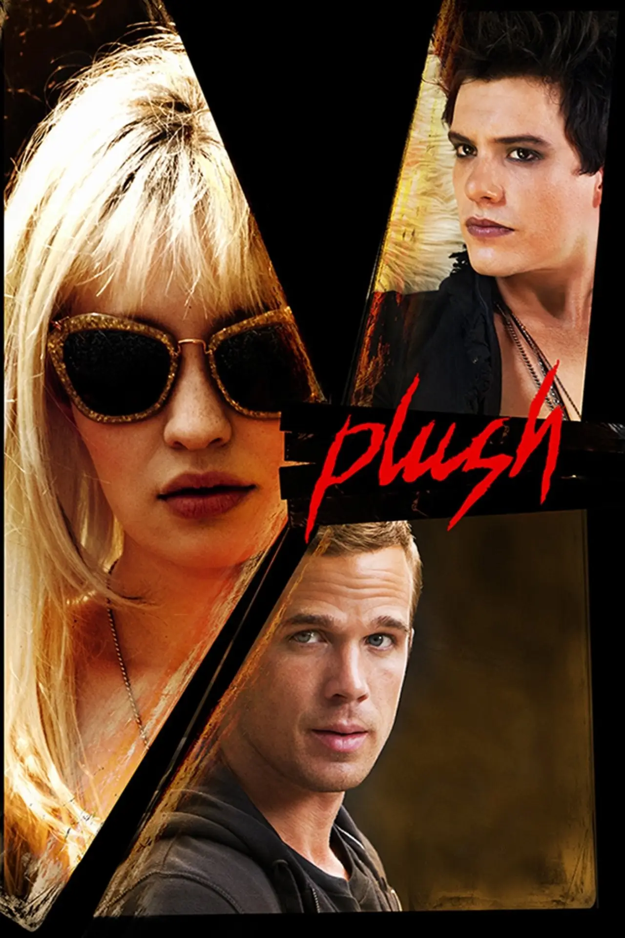 Plakat filmowy "Plush"