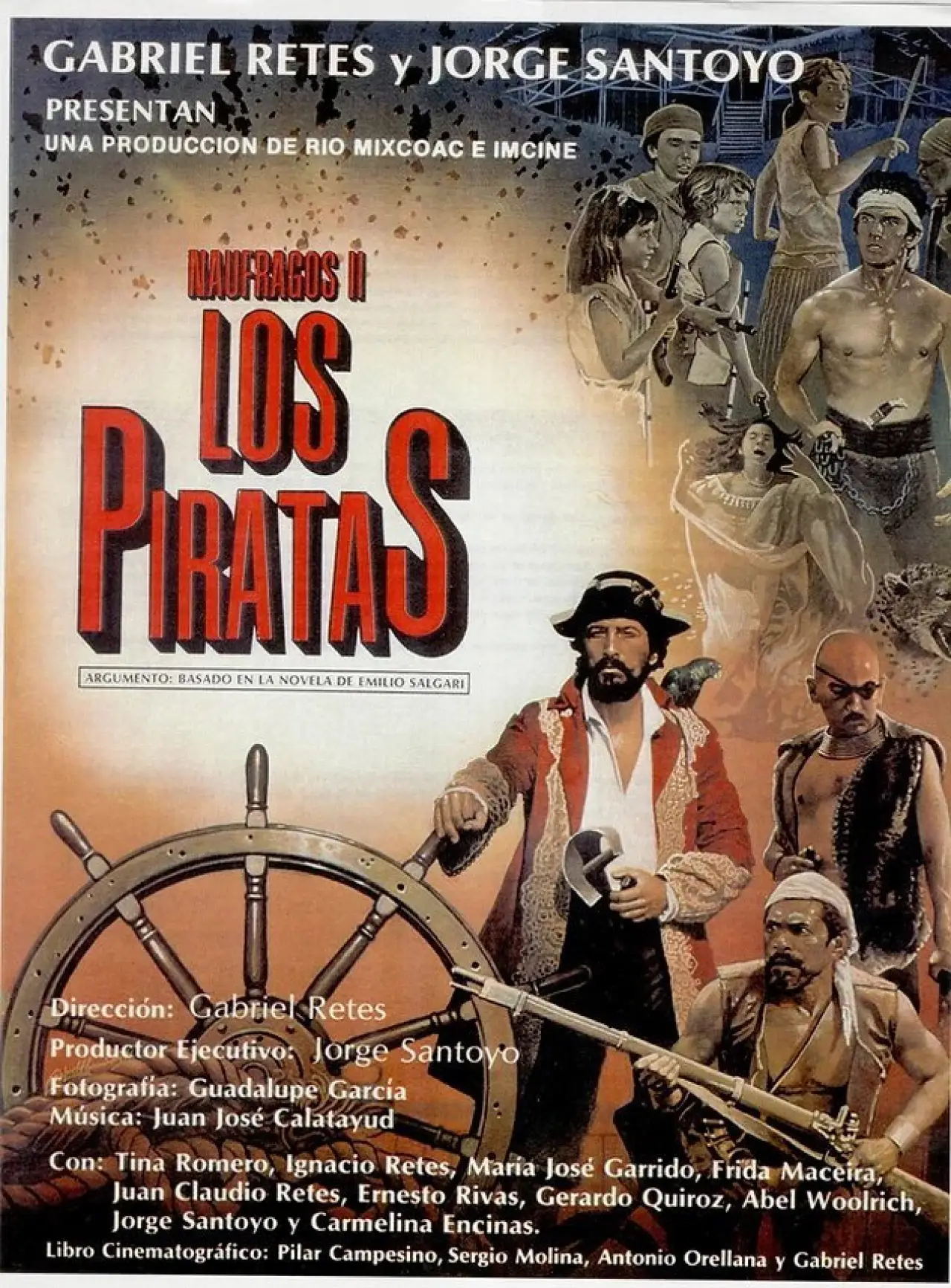 Plakat filmowy "Los Naúfragos II:  Los Piratas"
