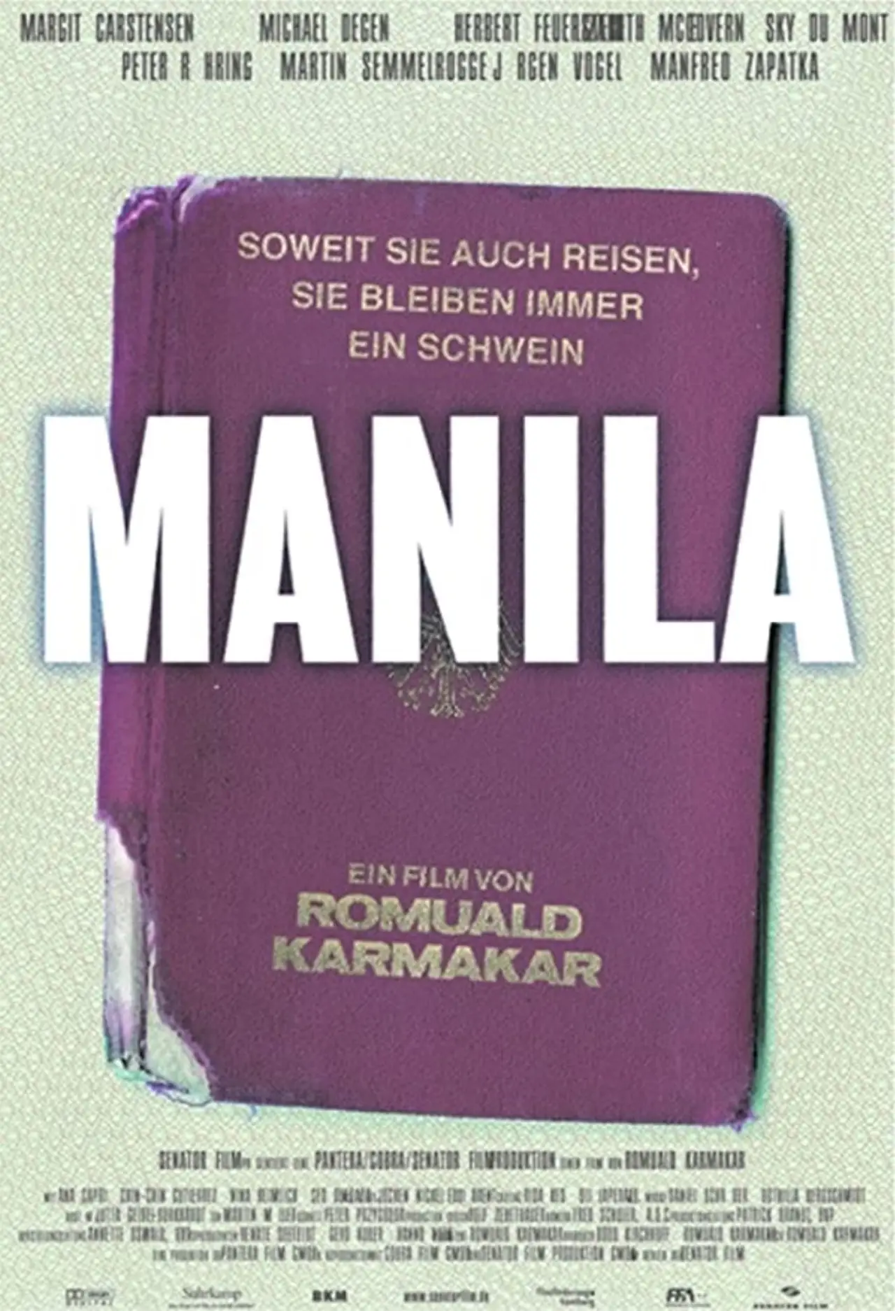 Plakat filmowy "Manila"