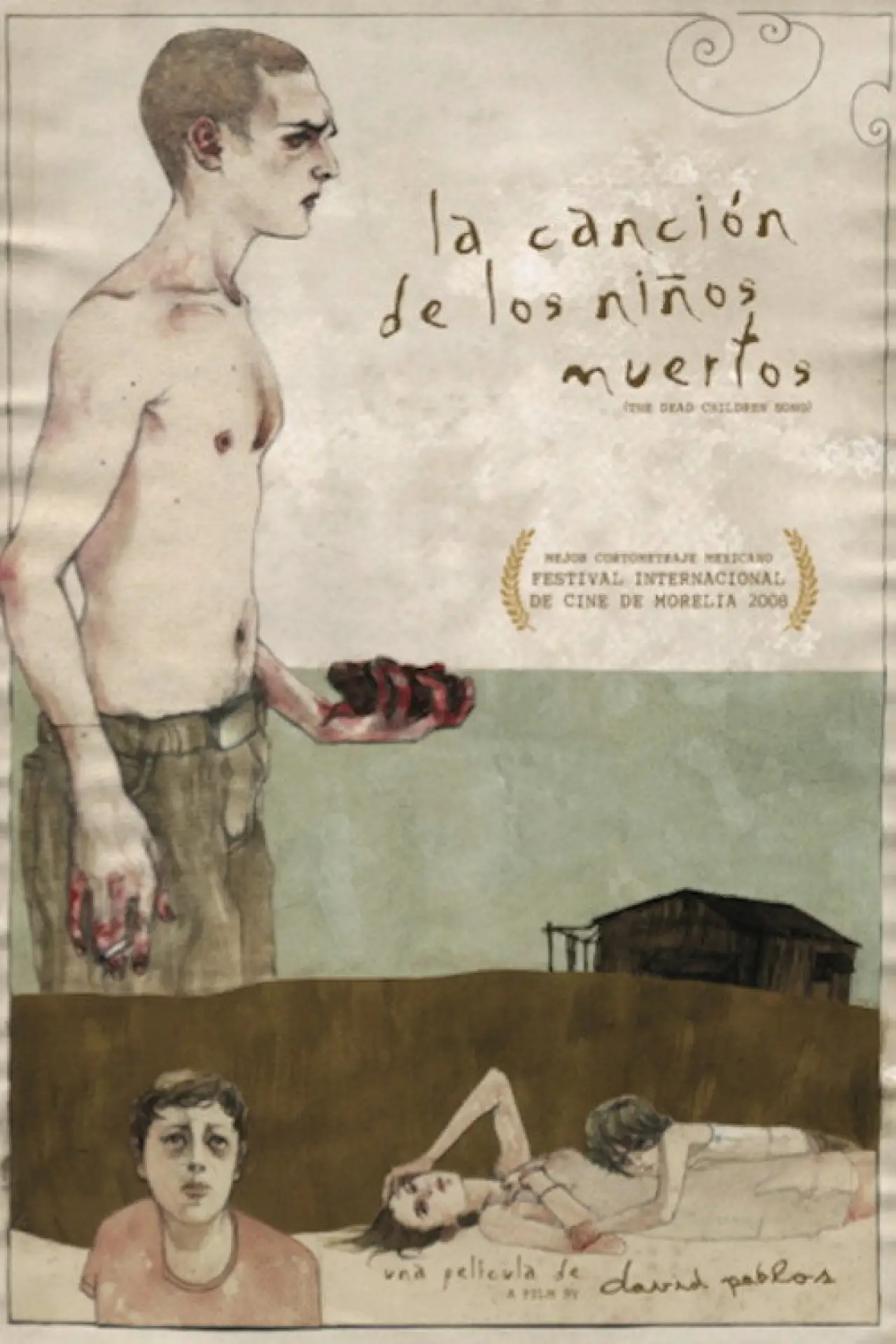 Plakat filmowy "La canción de los niños muertos"