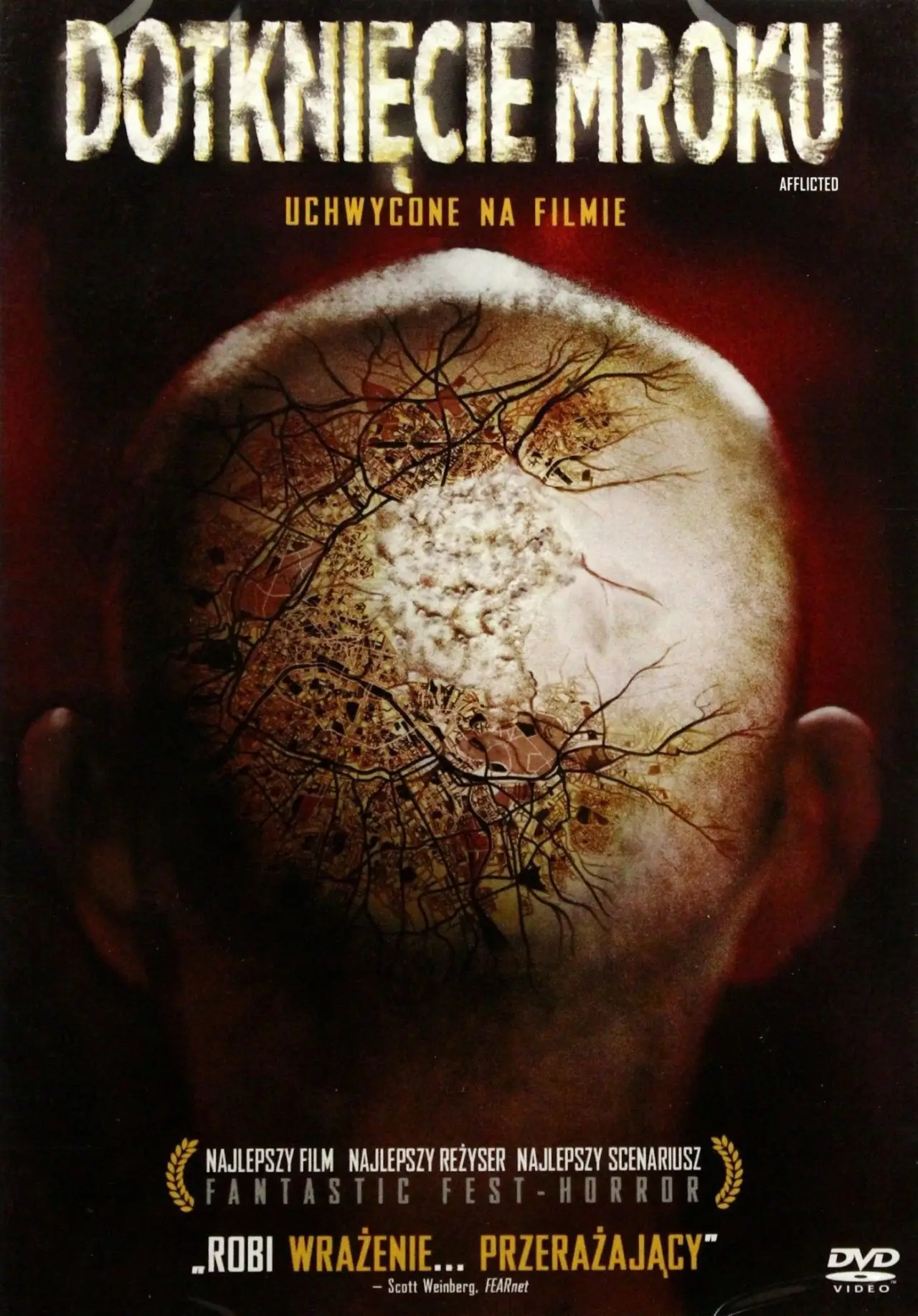 Plakat filmowy "Dotknięcie Mroku"