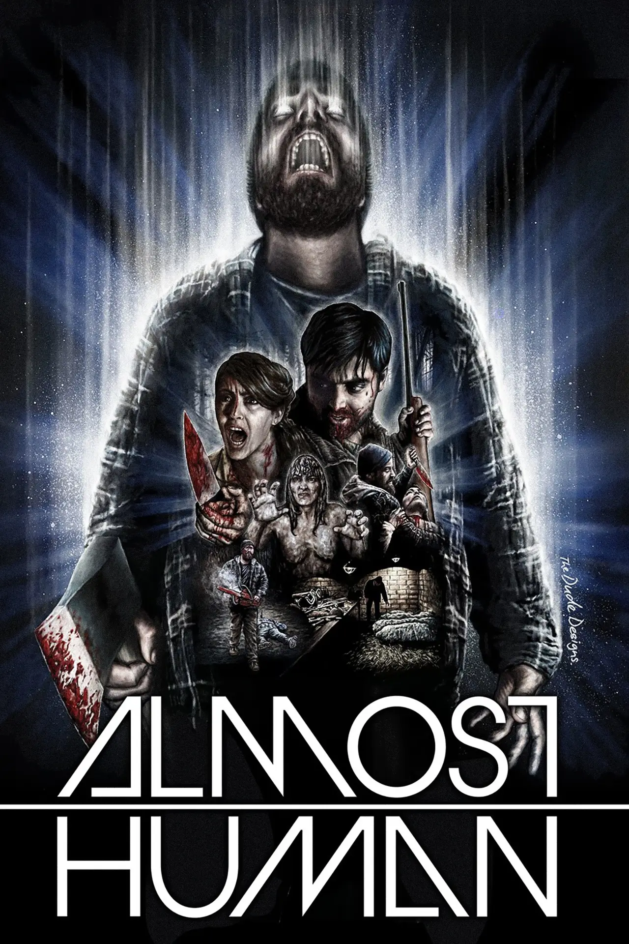 Plakat filmowy "Almost Human"