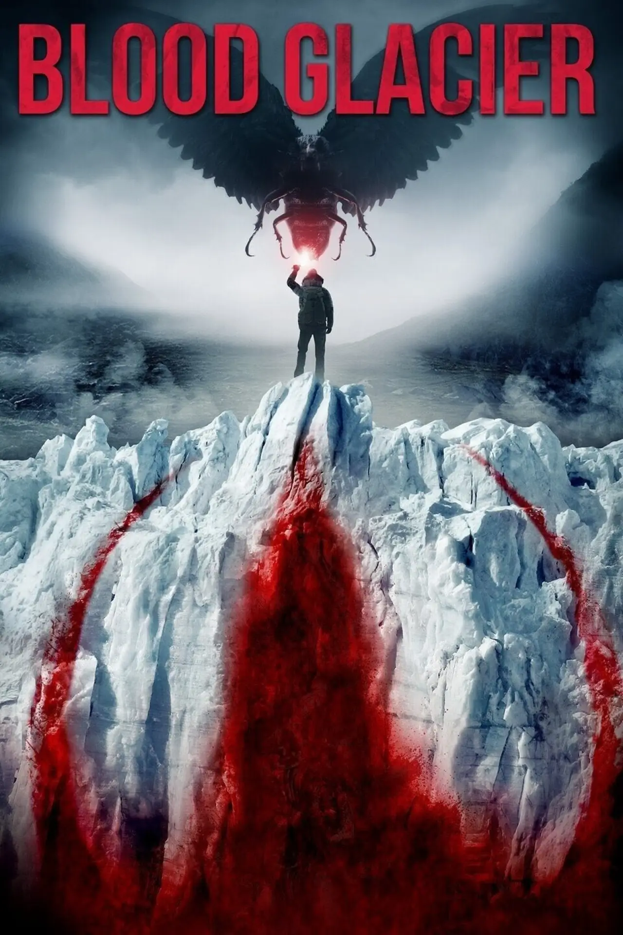 Plakat filmowy "Krwawy Lodowiec"