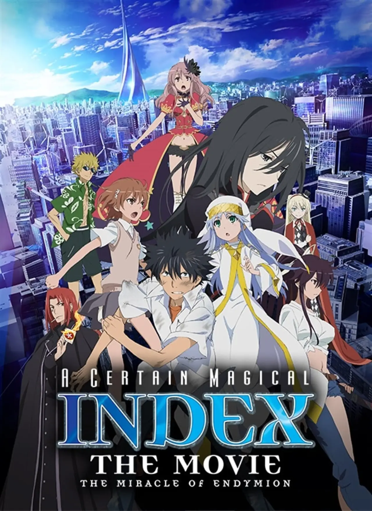 Plakat filmowy "A Certain Magical Index: The Movie －The Miracle of Endymion"