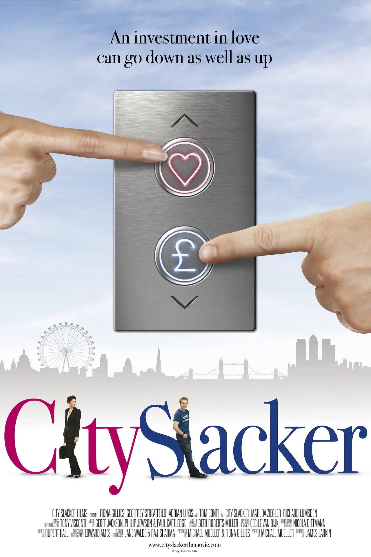 Plakat filmowy "City Slacker"