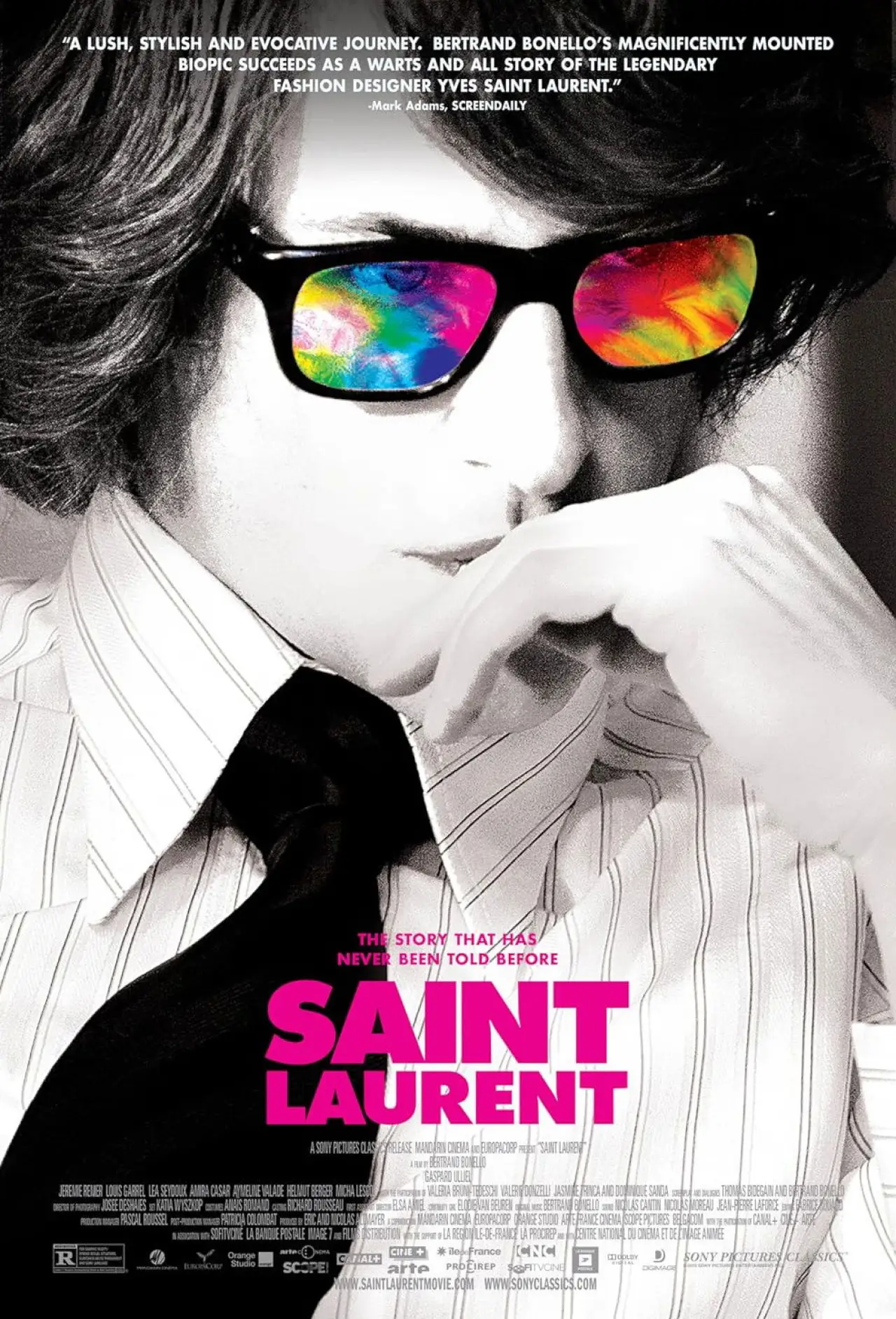 Plakat filmowy "Saint Laurent"