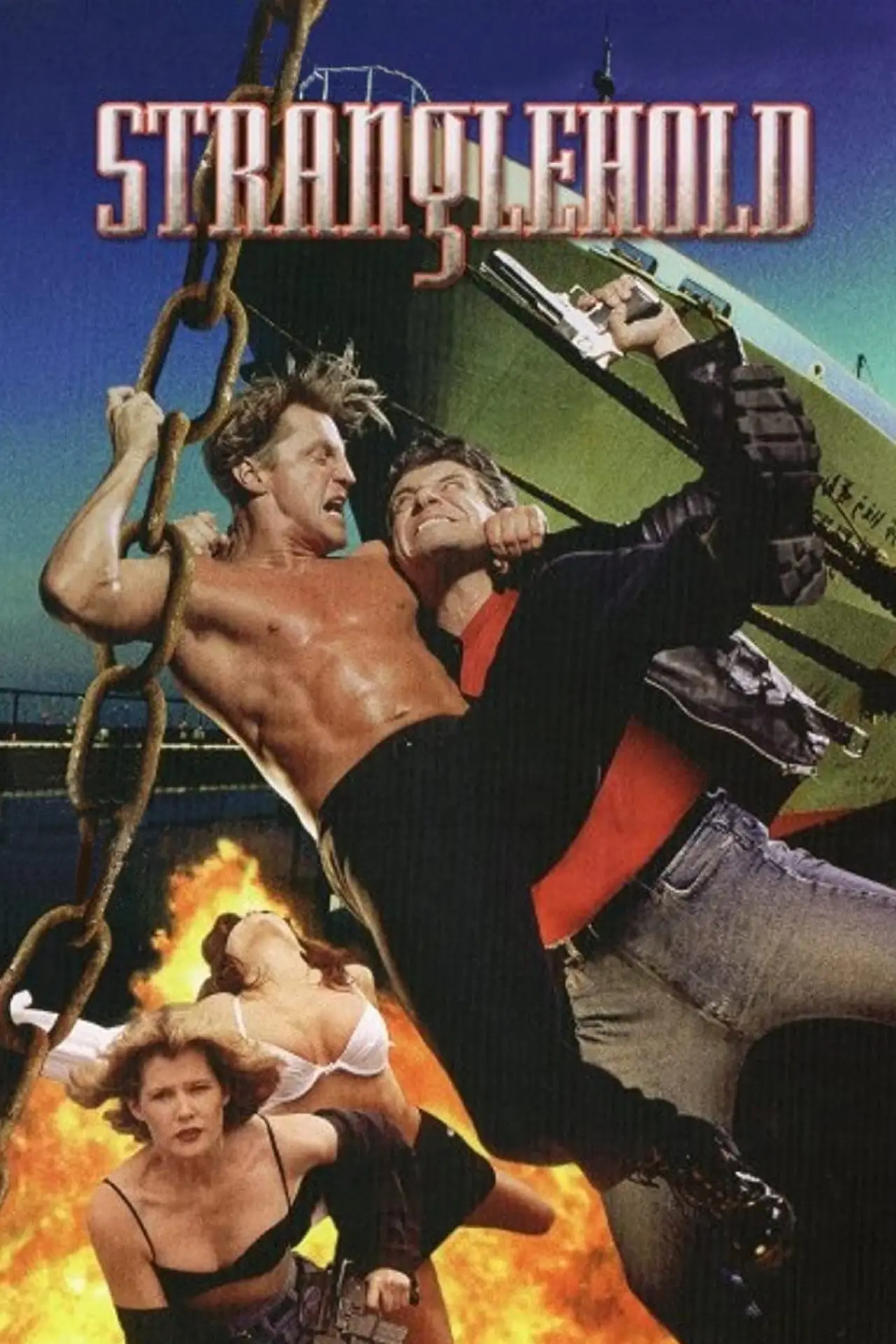 Plakat filmowy "Stalowy Uścisk"