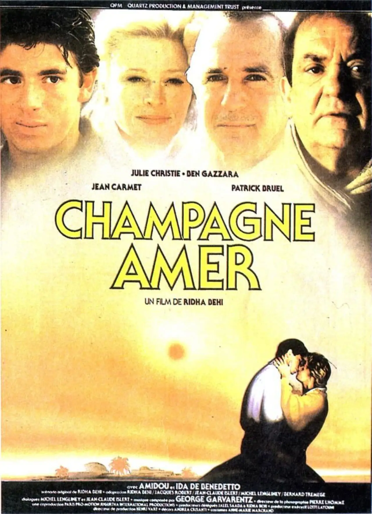 Plakat filmowy "Champagne amer"