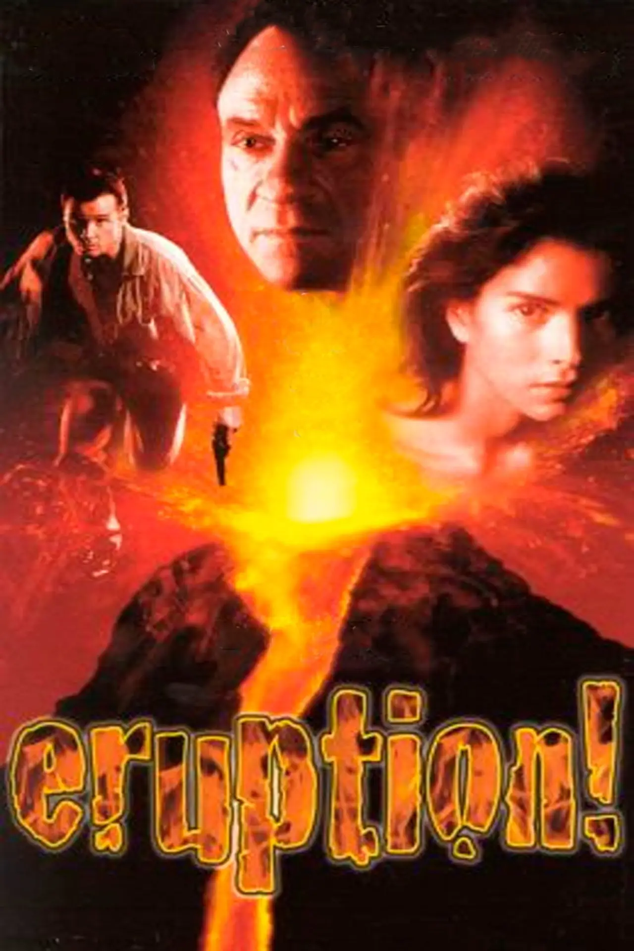 Plakat filmowy "Erupcja"