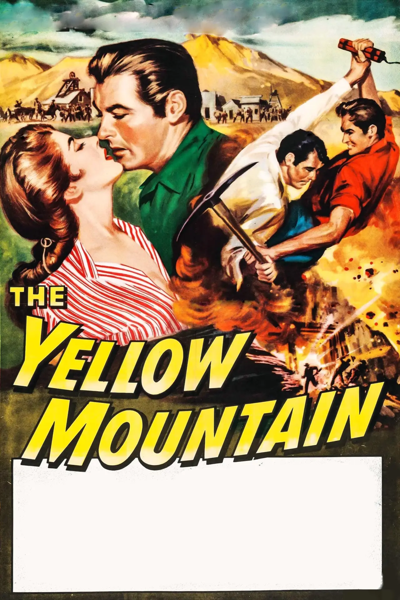 Plakat filmowy "The Yellow Mountain"